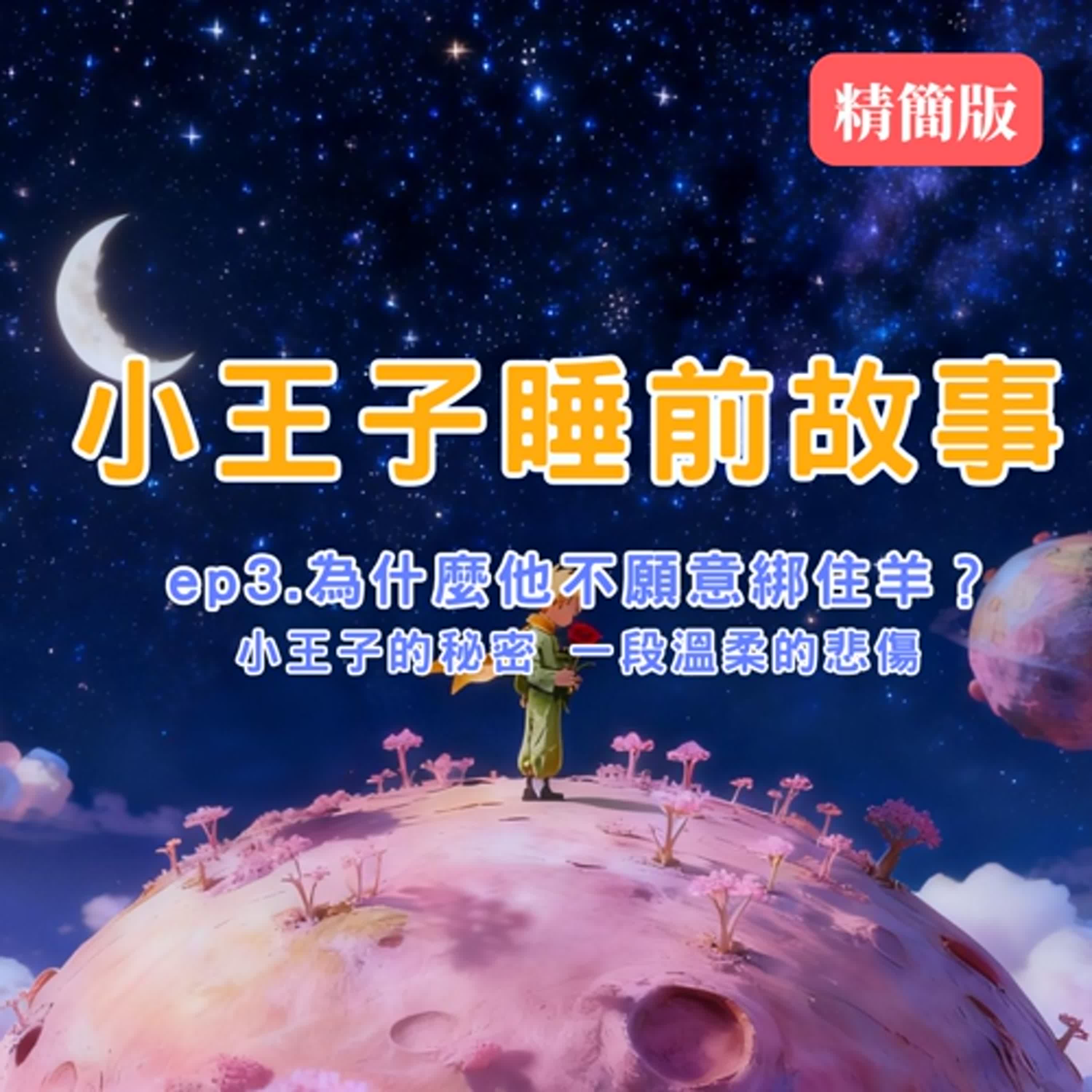 小王子睡前故事 EP3｜20分鐘療癒故事｜童話、身心療癒｜The Little Prince Bedtime Story EP3 | 20-Minute Relaxing Story episode artwork