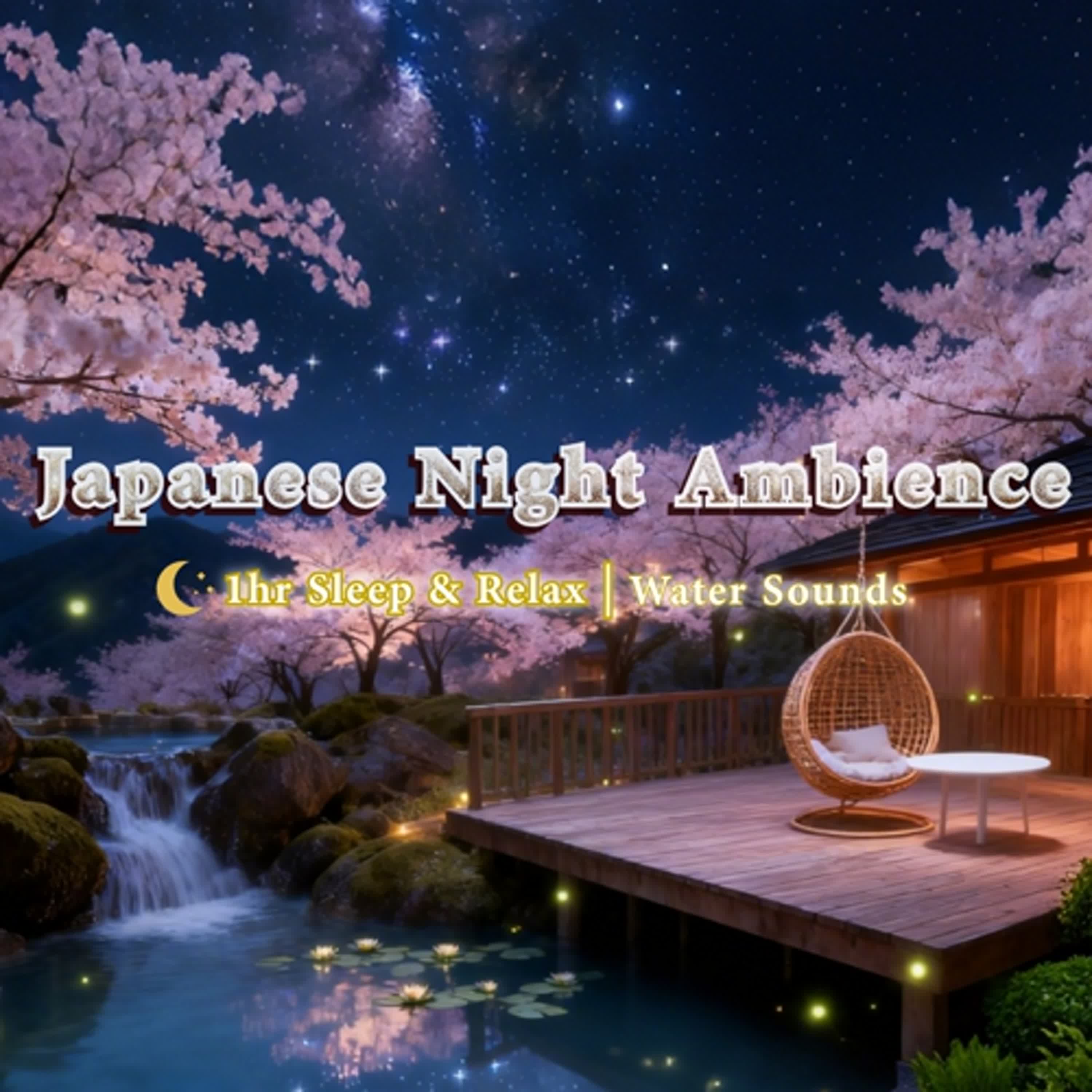 【秒入睡】櫻花流水聲｜Sakura Cherry Blossom Stream | 1 Hour White Noise for Deep Sleep & Relaxation episode artwork