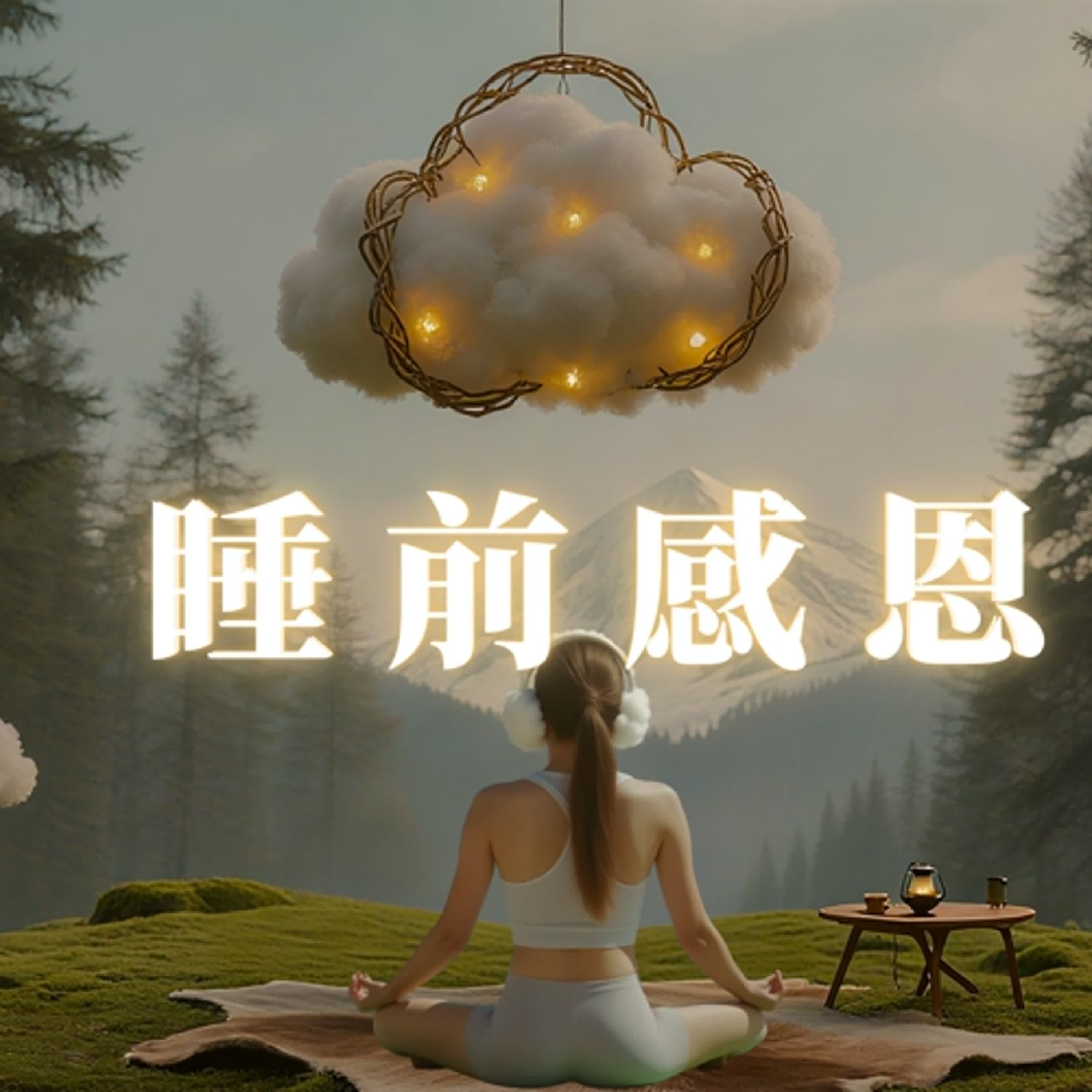 30分鐘睡前靜心冥想｜感恩能量引導＋白噪音｜深度放鬆助眠｜舒緩焦慮提升幸福感｜Chinese Sleep Meditation + White Noise 自我療癒日常 