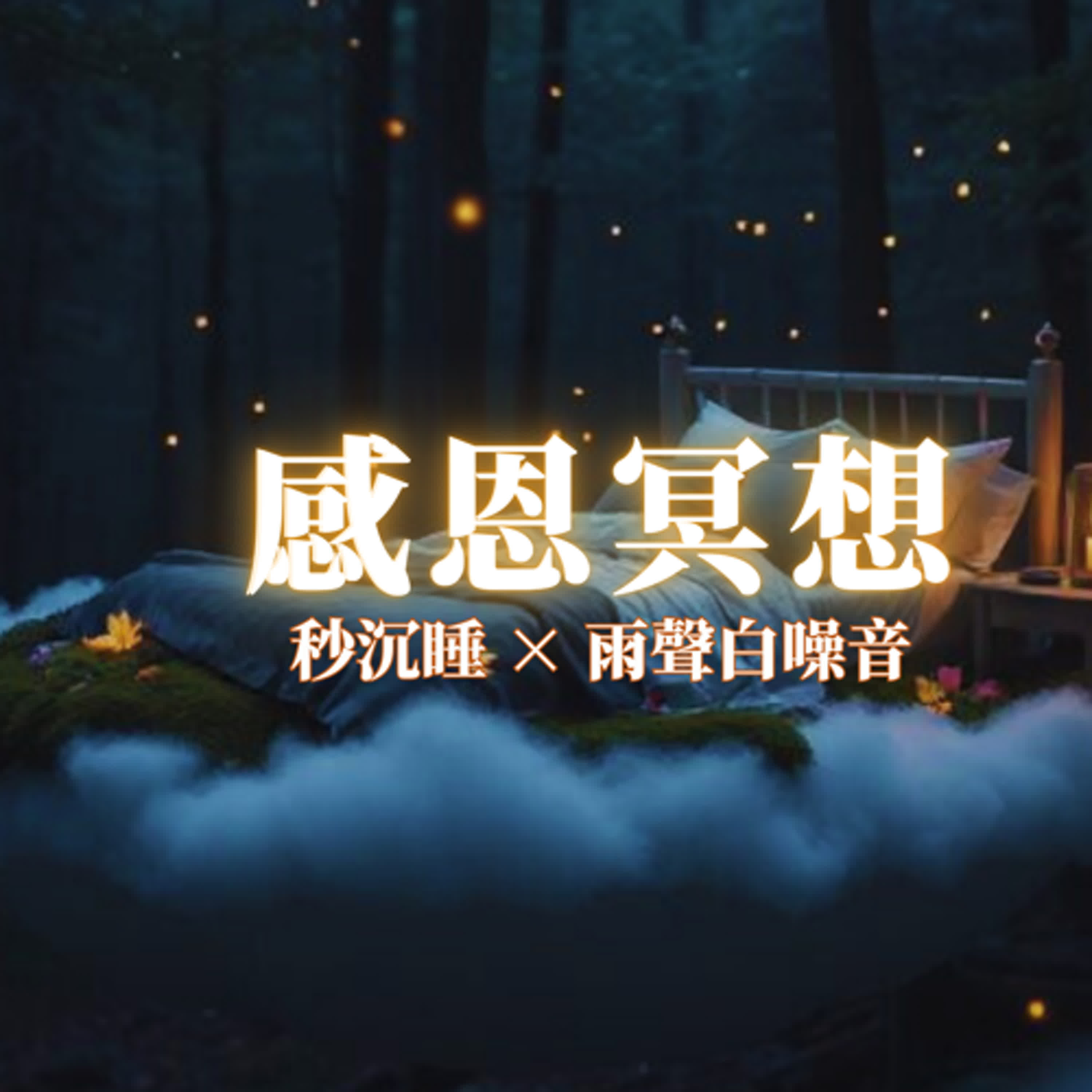 10分鐘感恩冥想｜睡前放鬆引導＋雨聲白噪音｜練習感恩助眠｜快速入睡中文引導｜Sleep Meditation in Chinese｜自我療癒日常 episode artwork