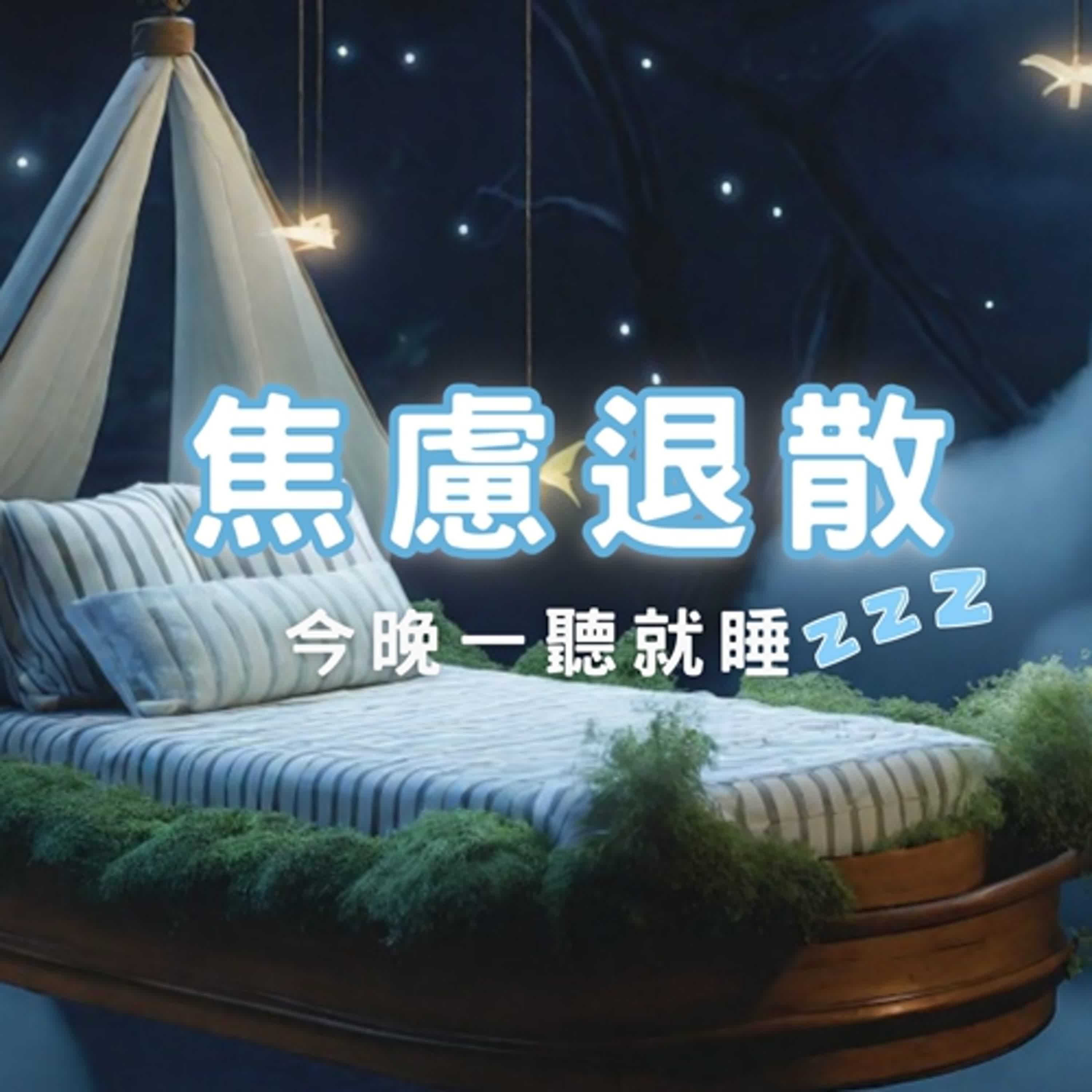 20分鐘快速入睡冥想｜釋放焦慮＋失眠療癒白噪音｜中文引導靜心｜Sleep Meditation in Chinese｜自我療癒日常 episode artwork