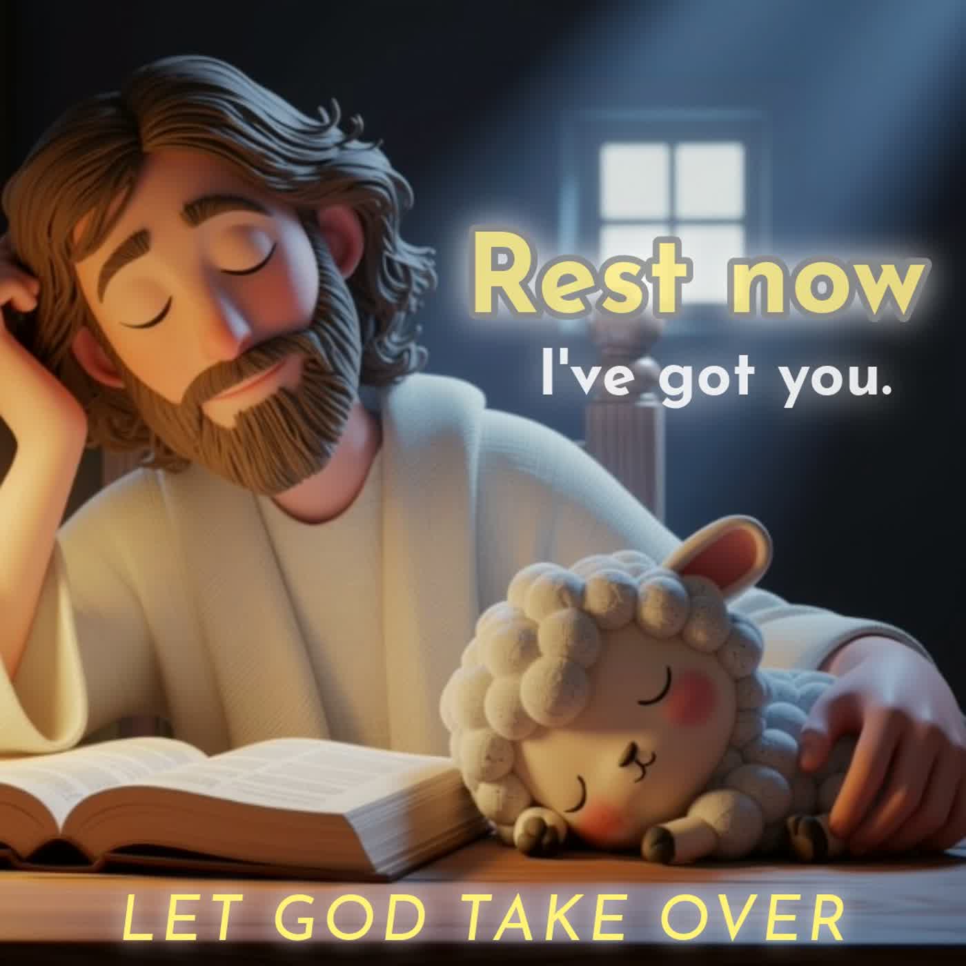 Too Tired to Carry It All ? Bedtime Prayer for Anxiety & Exhaustion | Christian Sleep Meditation