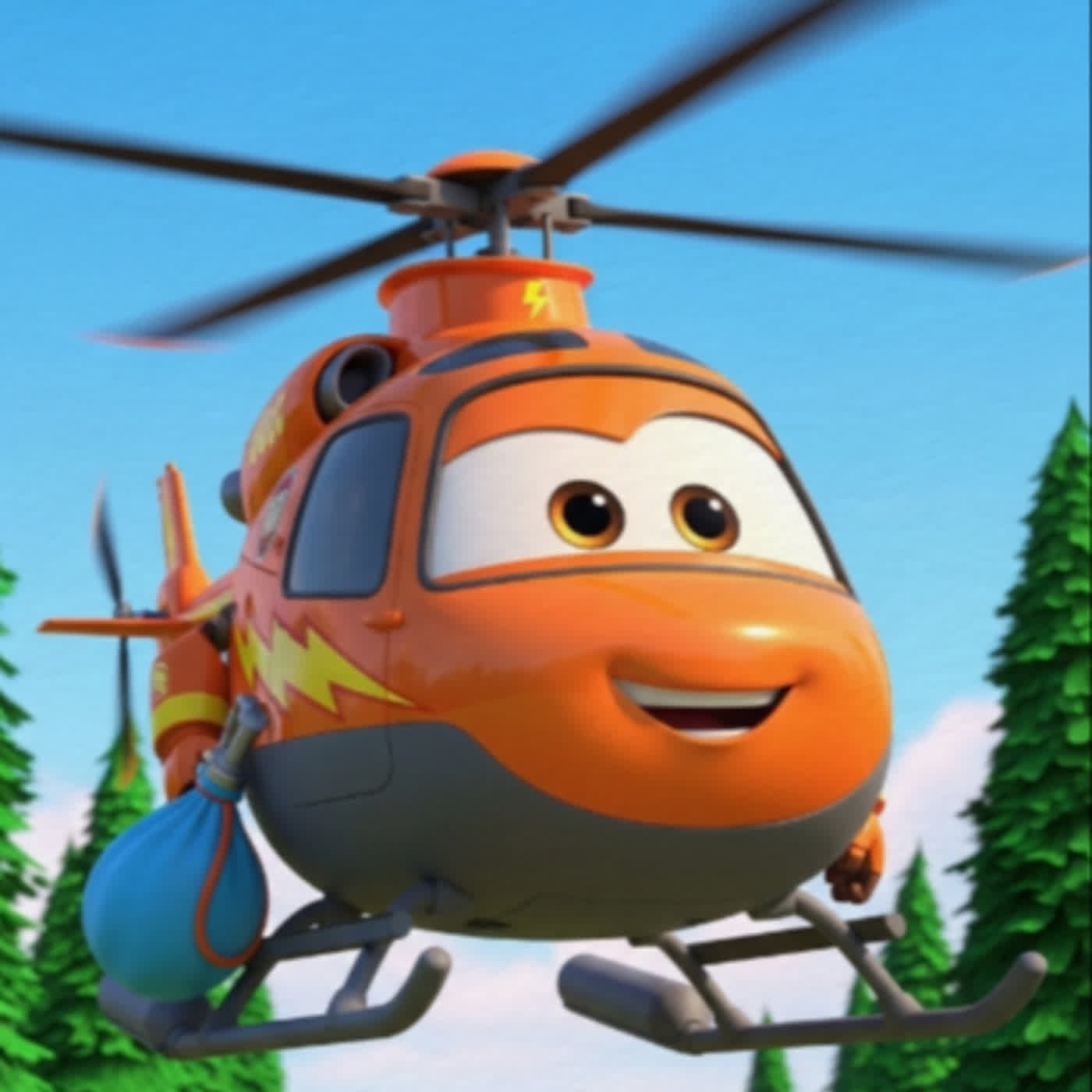 消防直昇機-勇敢的消防直昇機錢錢