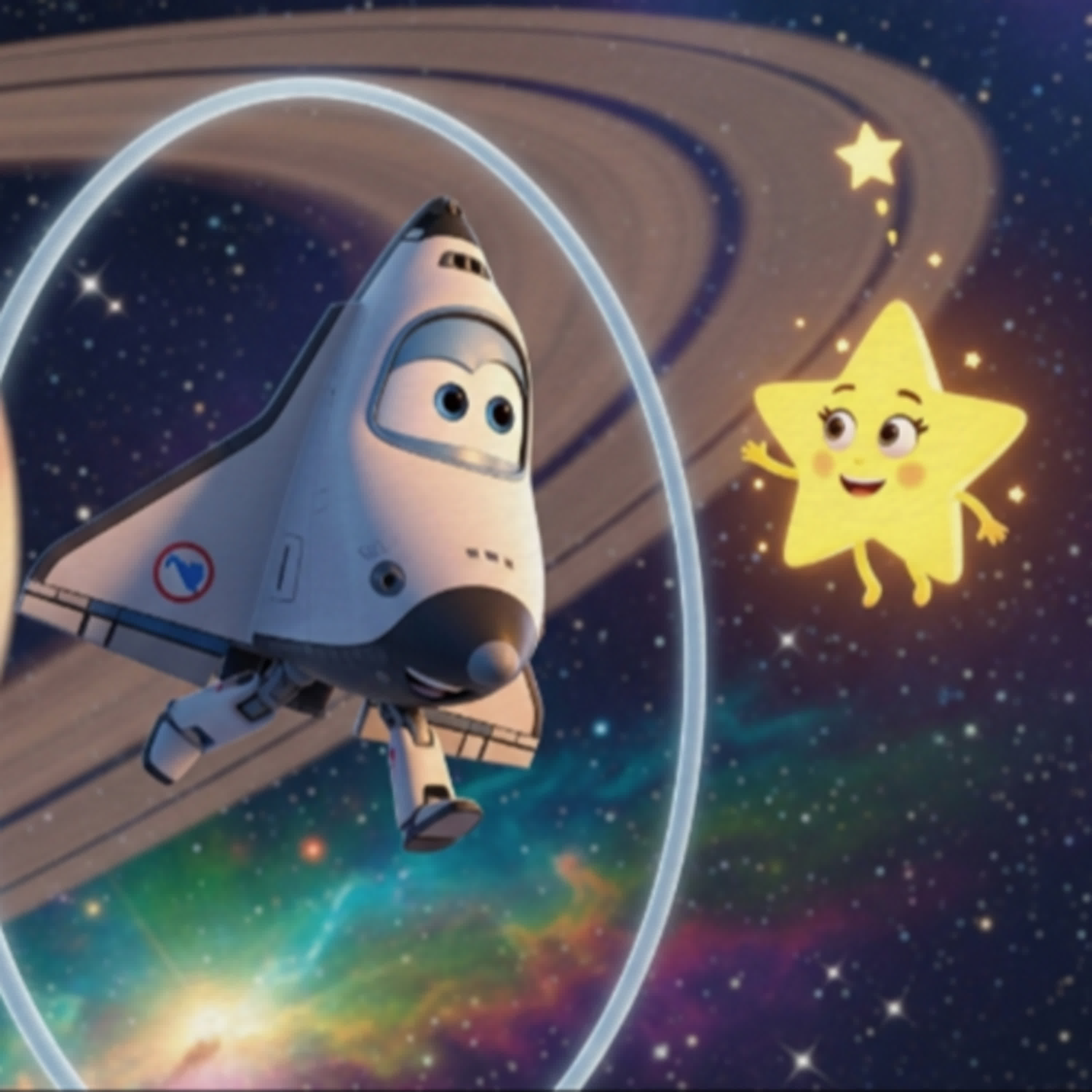 太空梭-不想睡覺的小太空梭