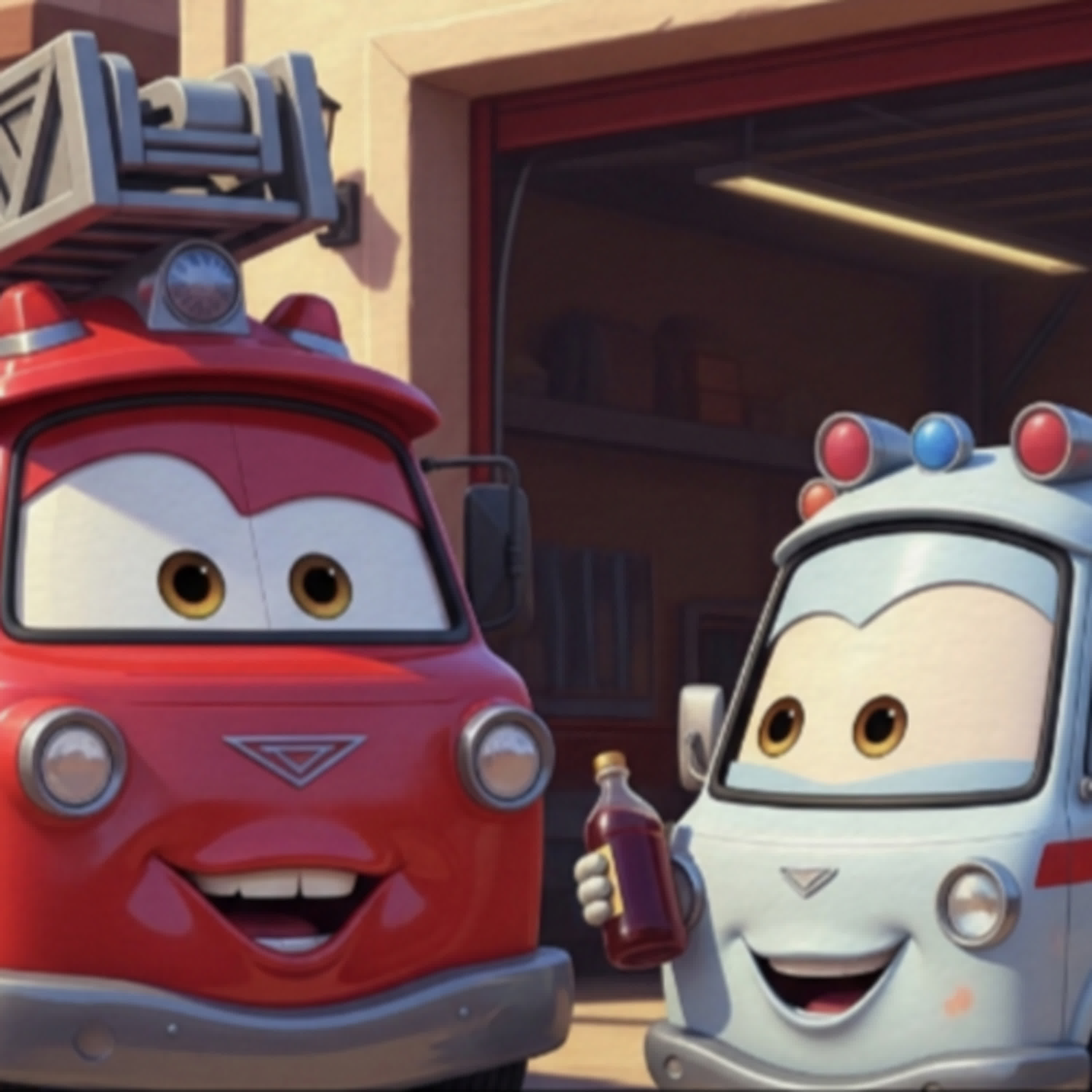 雲梯車-日頭的勇氣能量果汁