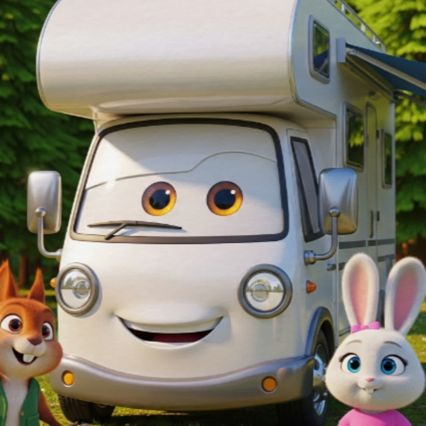 露營車-露營車睿睿的山野大冒險