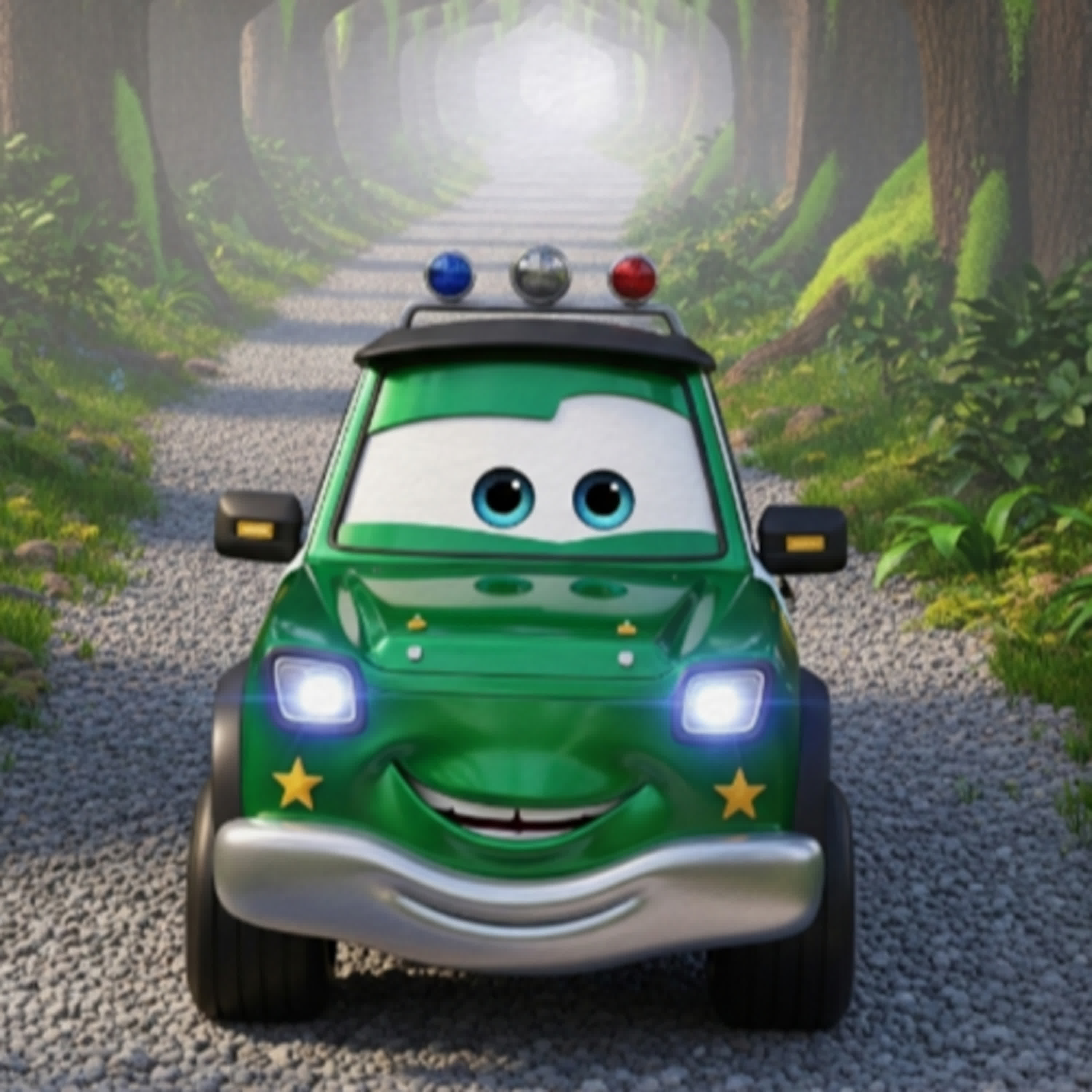 森林巡邏車-福山森林大冒險