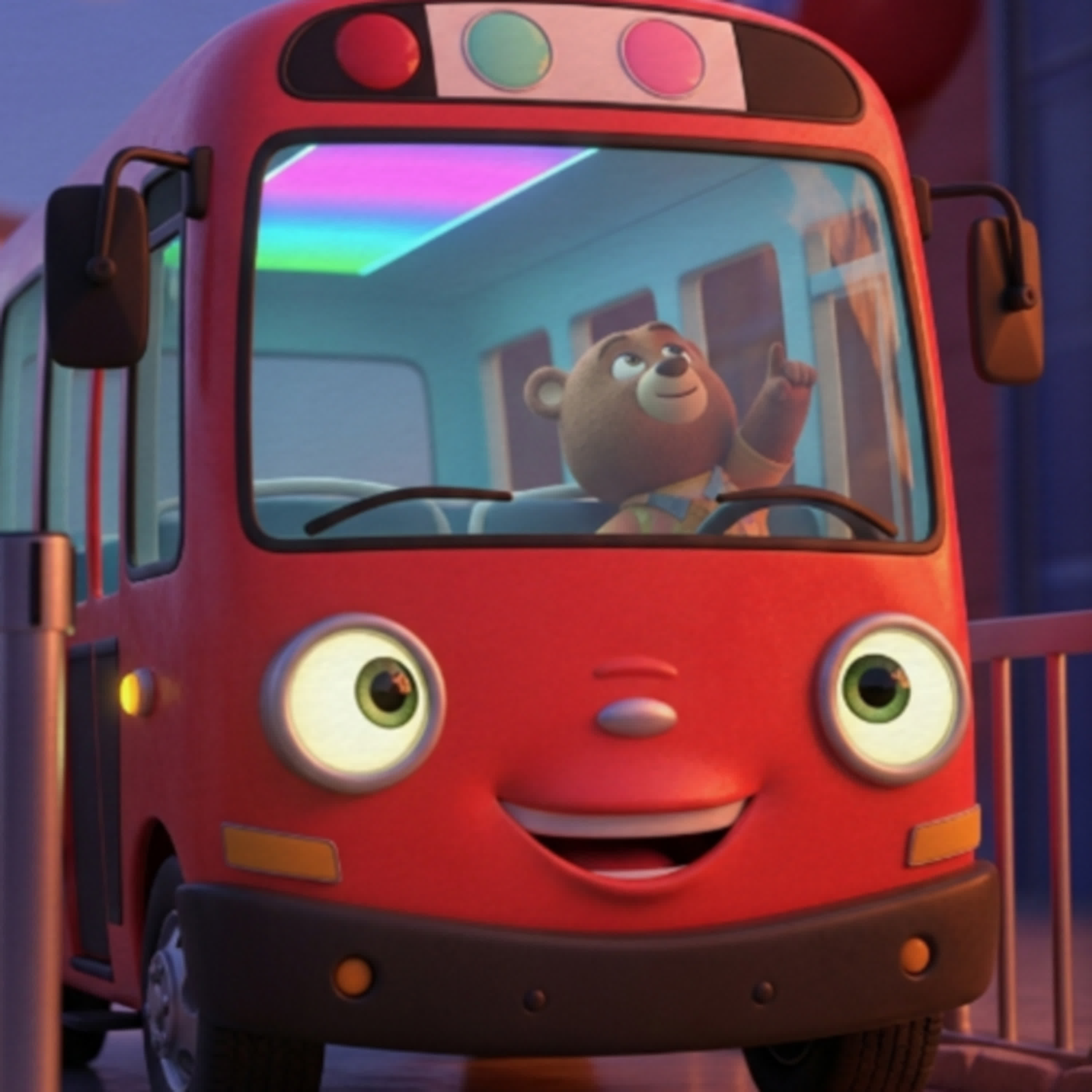 公車-小公車啾吉的等待練習