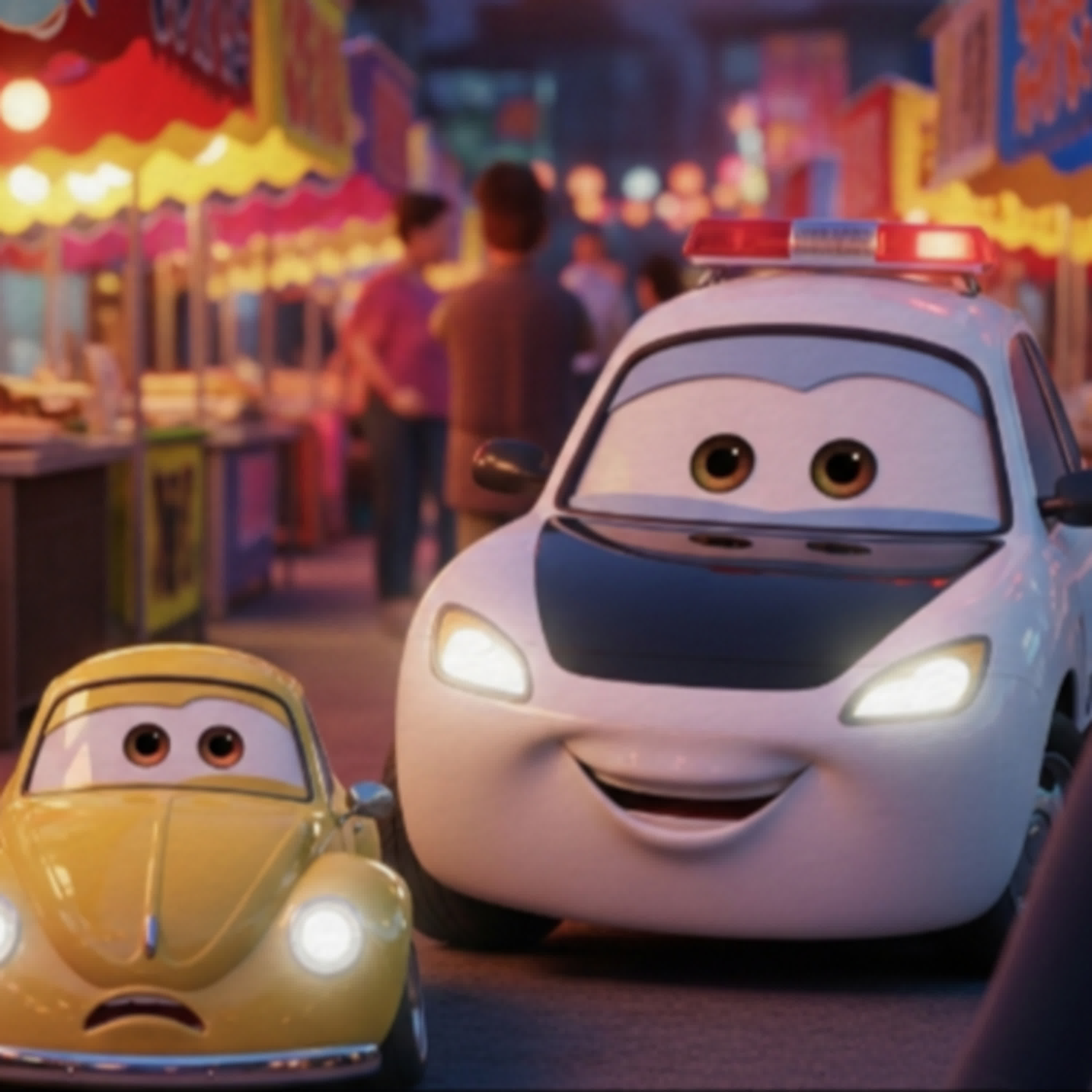 金龜車-小金龜車洋洋迷路了