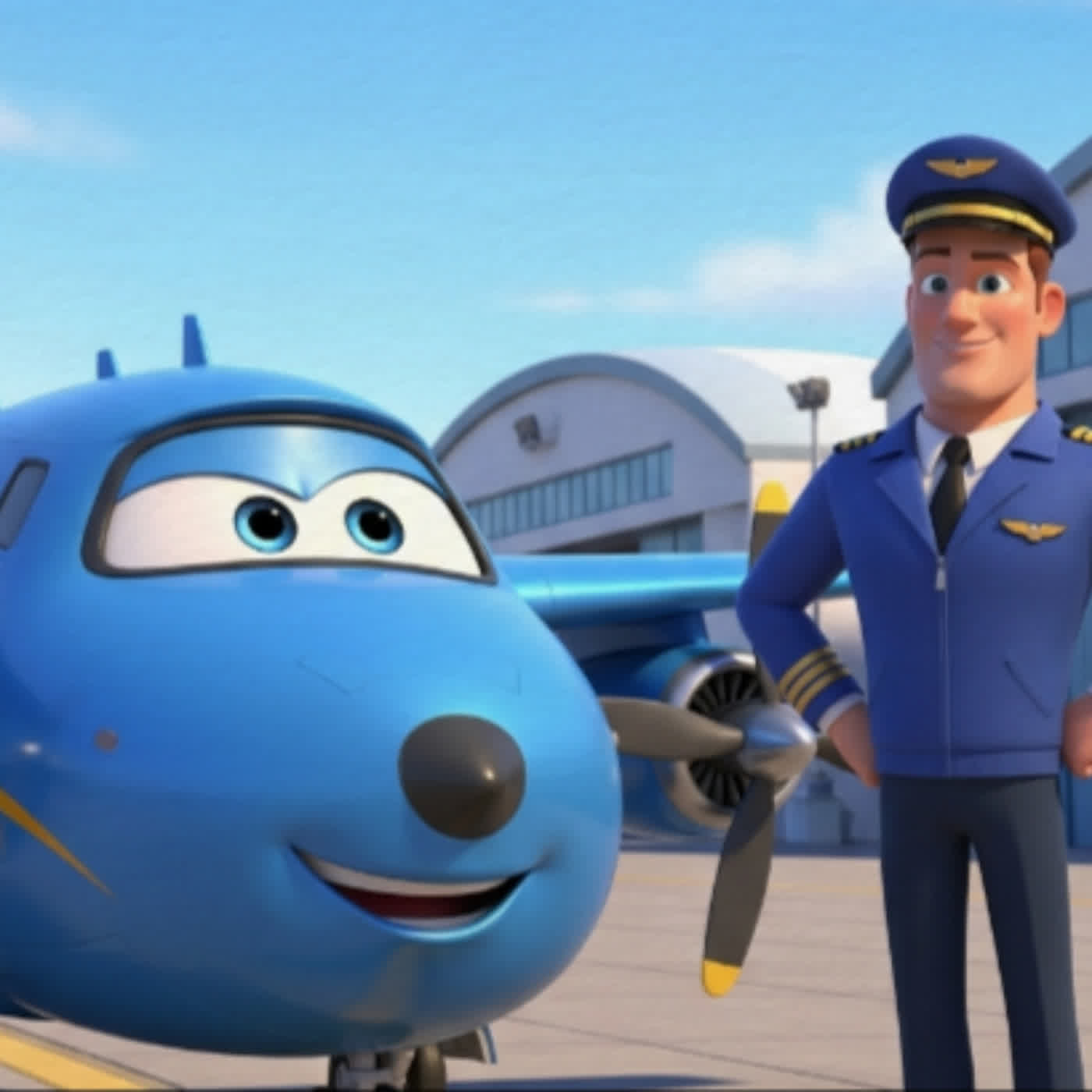 運輸機-勇敢的小航與凱文隊長 運輸機-勇敢的小航與凱文隊長