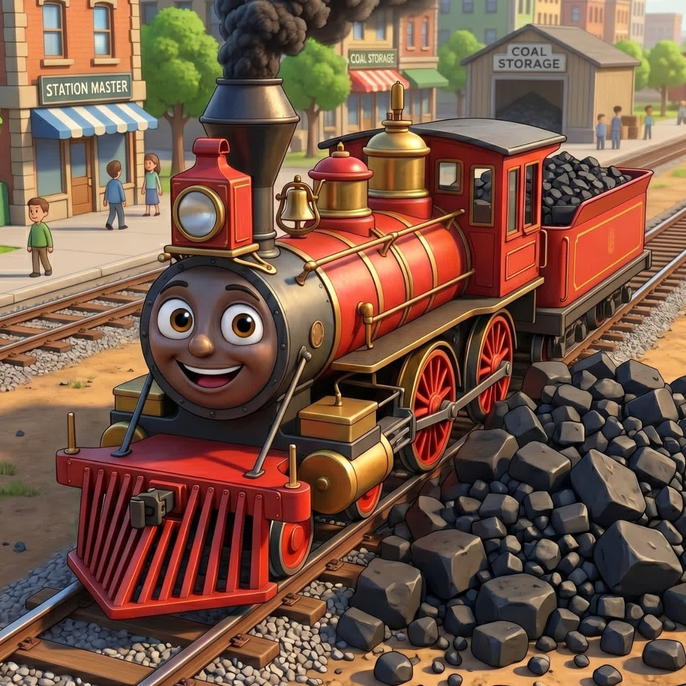 蒸汽火車-蒸汽火車磁力片的成長之旅