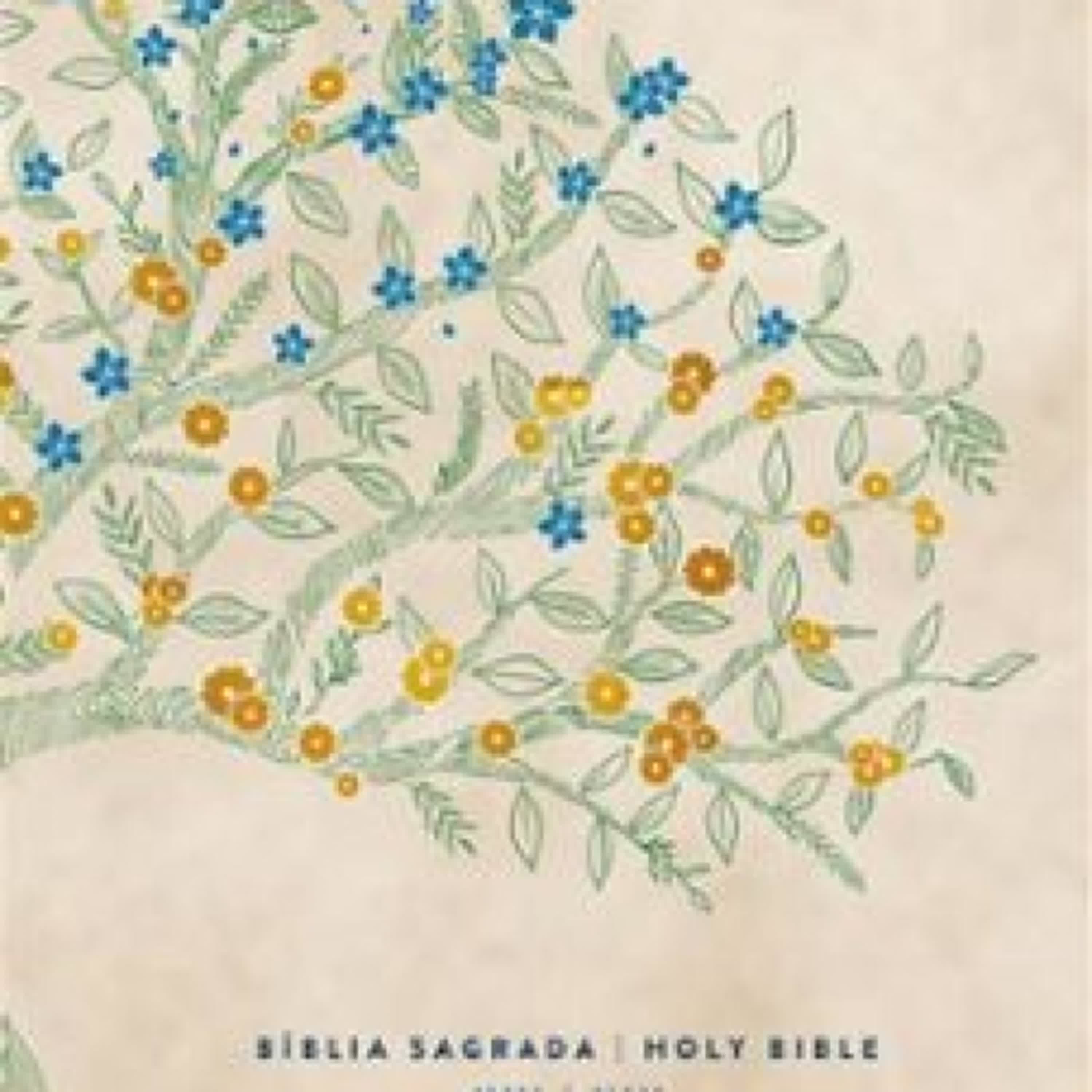 BÍBLIA BILÍNGUE NVI/NIV, PORTUGUÊS/INGLÊS, COURO-SOFT, BEGE, LEITURA PERFEITA THOMAS NELSON BRASIL