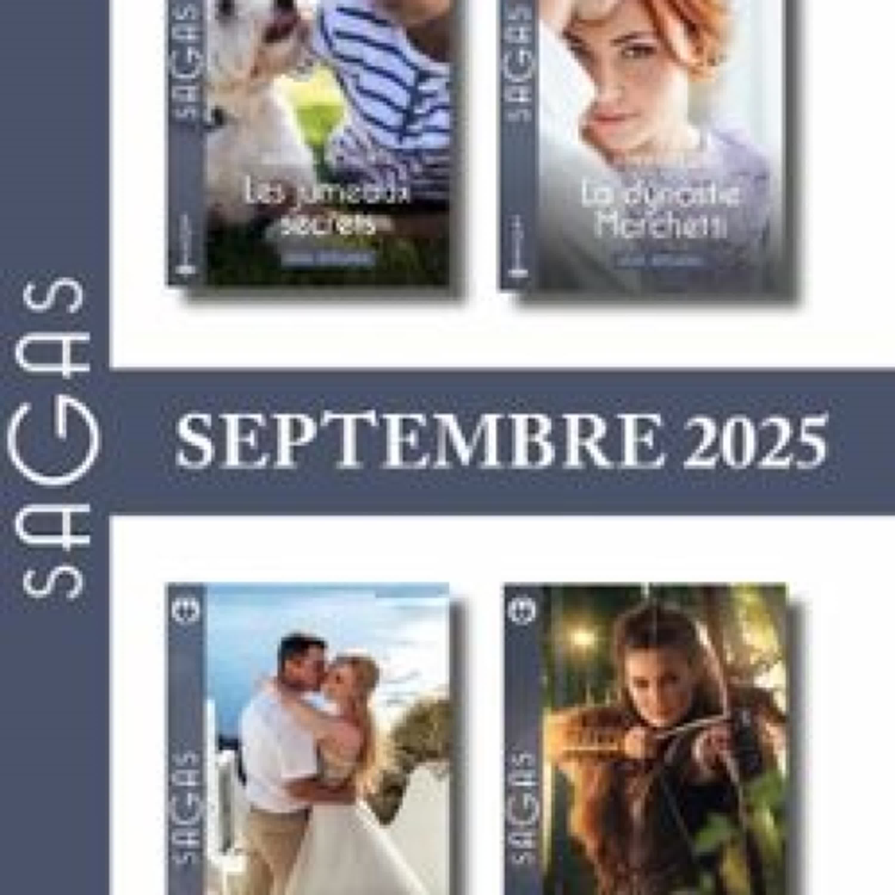 PACK MENSUEL SAGAS - 9 ROMANS (SEPTEMBRE 2025) Collectif