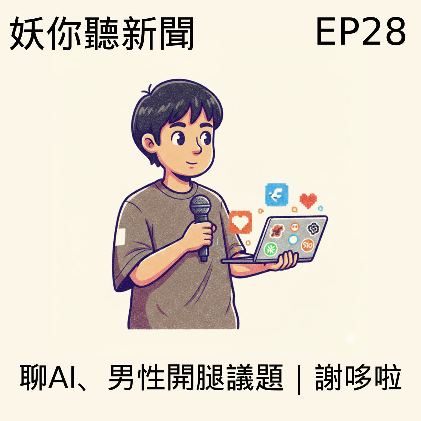 EP28 | 從日常觀察到公共討論:創作者的身體、平台與自我 ft. Dorara Hsieh 謝忠穎 EP28 | 從日常觀察到公共討論:創作者的身體、平台與自我 ft. Dorara Hsieh 謝忠穎