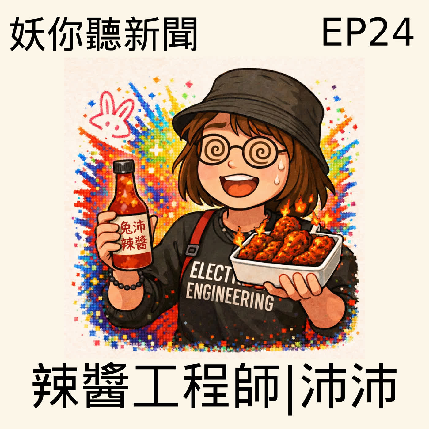 EP24 | 創客工程師斜槓賣辣雞翅!🔥🍗 沛沛談「兔沛辣醬」創業與桃園女同志生活 🌈 EP24 | 創客工程師斜槓賣辣雞翅!🔥🍗 沛沛談「兔沛辣醬」創業與桃園女同志生活 🌈