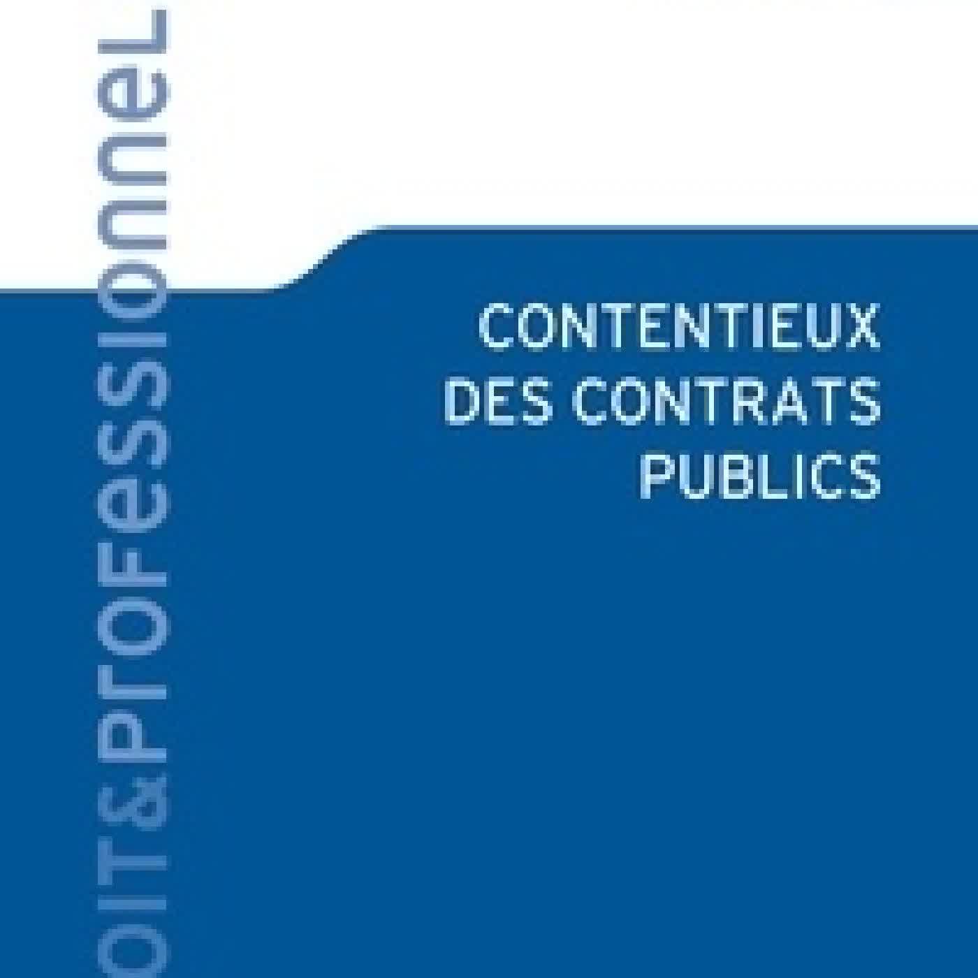 Télécharger Pdf Contentieux des contrats publics