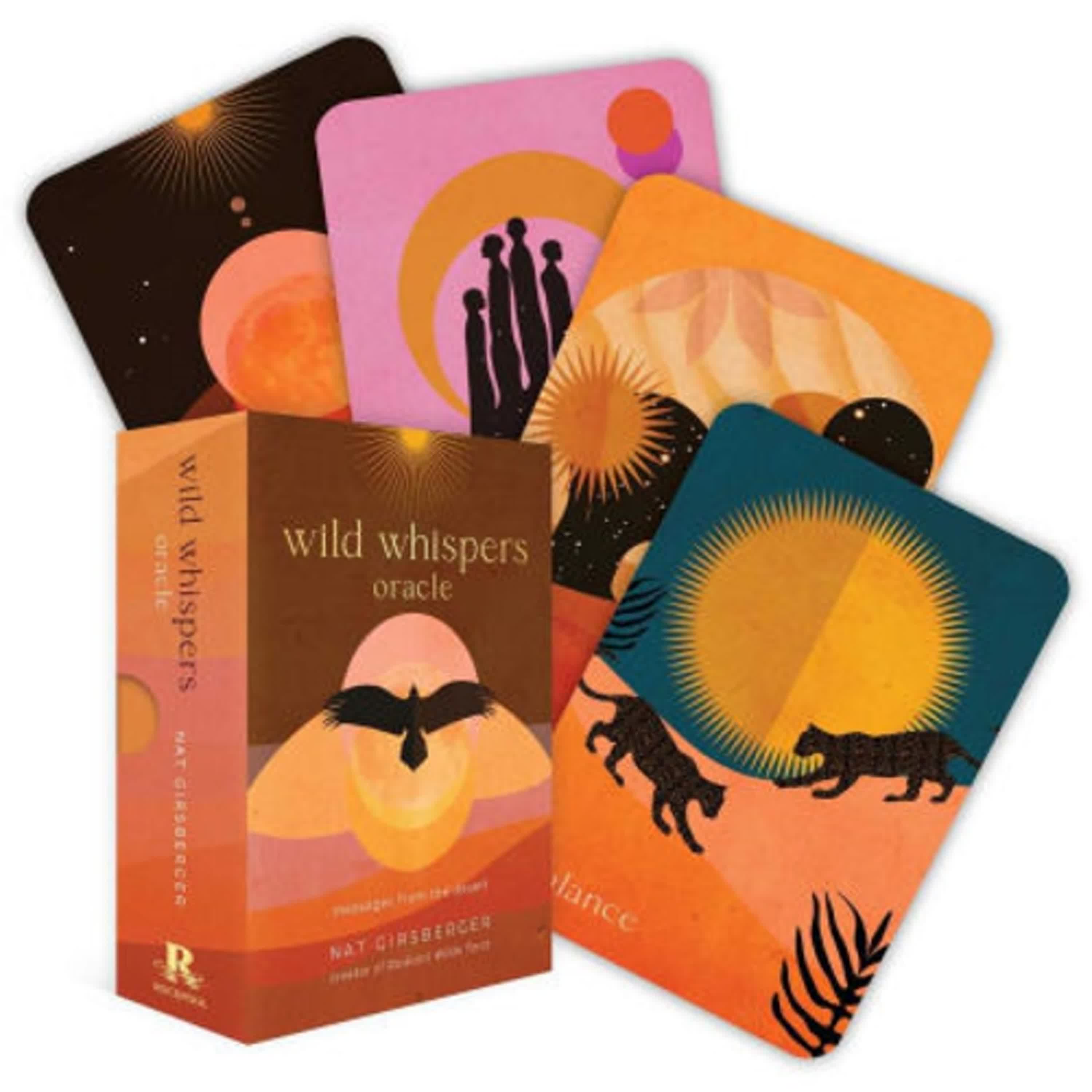 Wild Whispers Oracle: Messages from the desert by Nat Girsberger on Iphone New Format