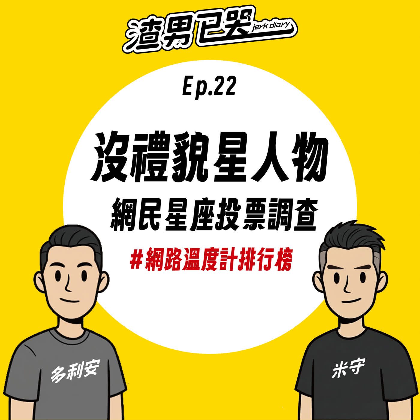 Ep.22【渣星座】沒禮貌星人物！網民星座投票大調查