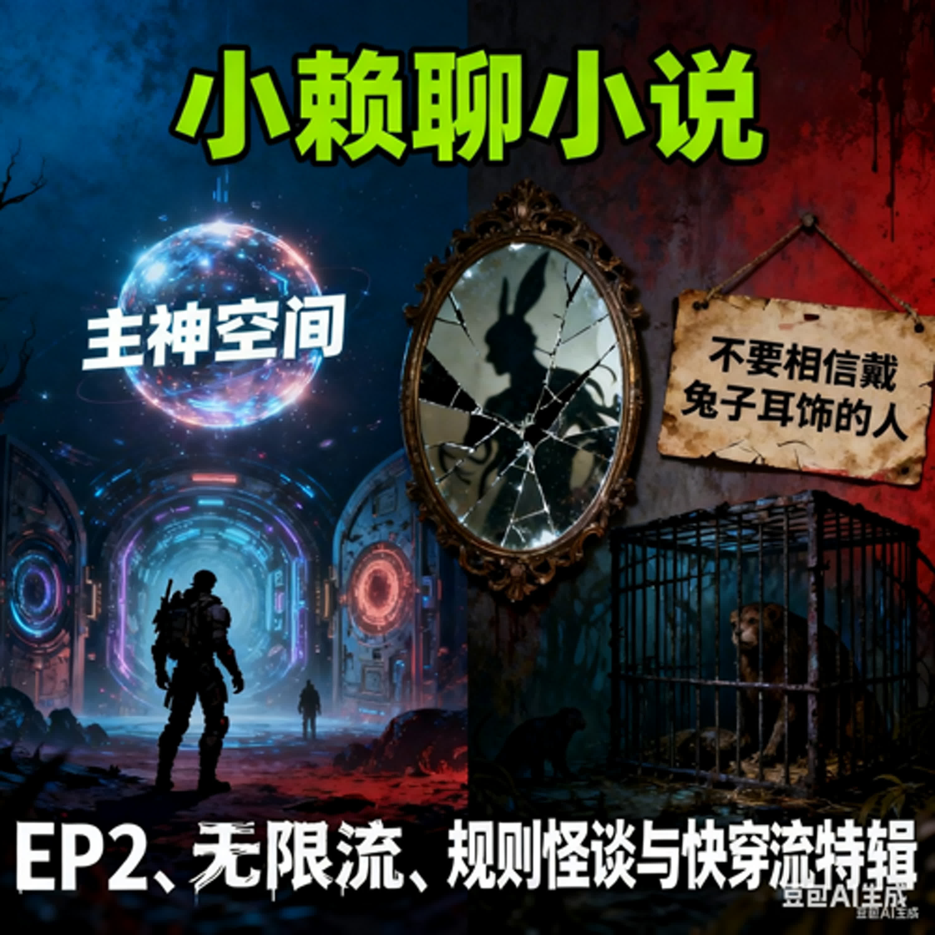 EP2-《小賴聊小說》：無限流、規則怪談與快穿流特輯 episode artwork