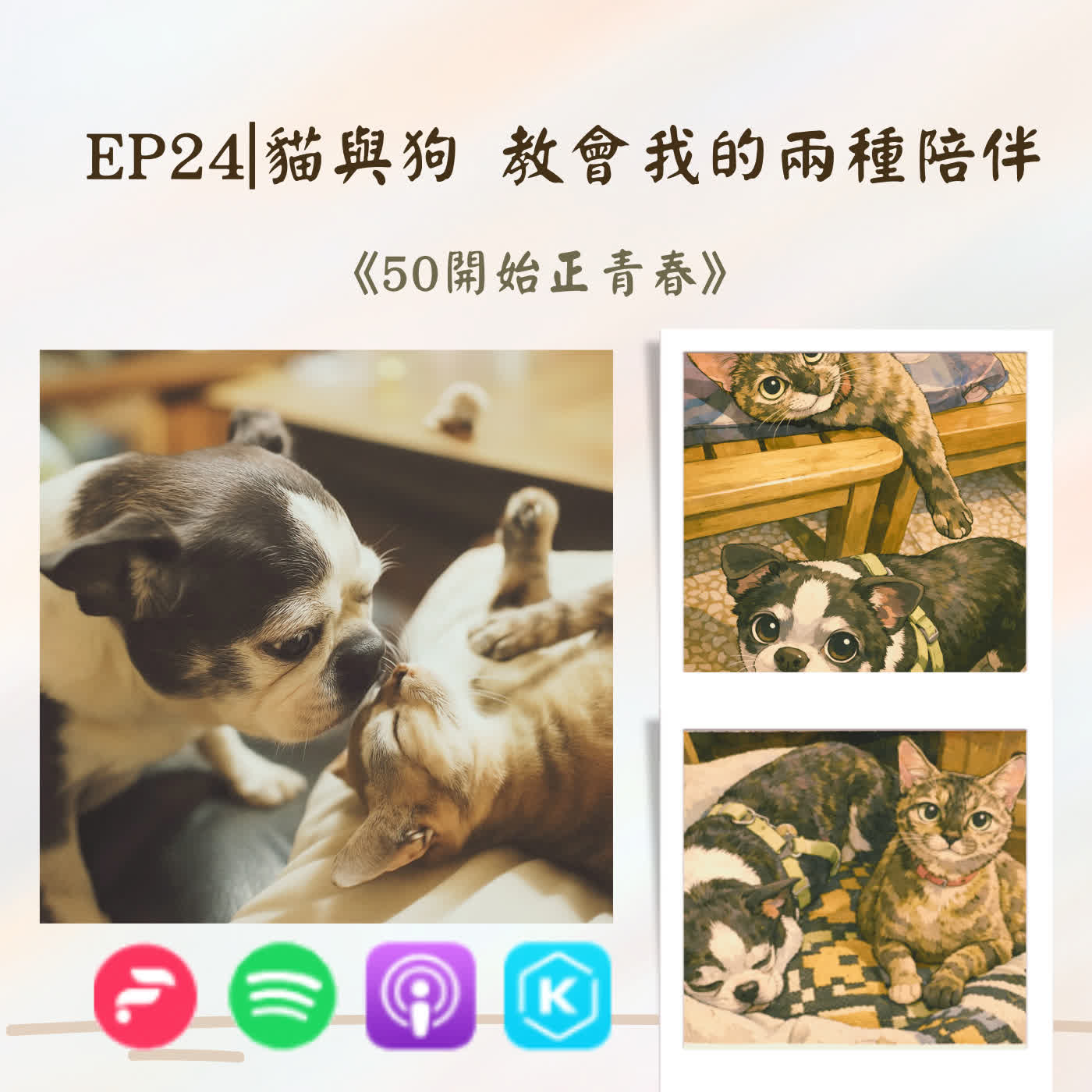 EP24|貓與狗，教會我的兩種陪伴 episode artwork