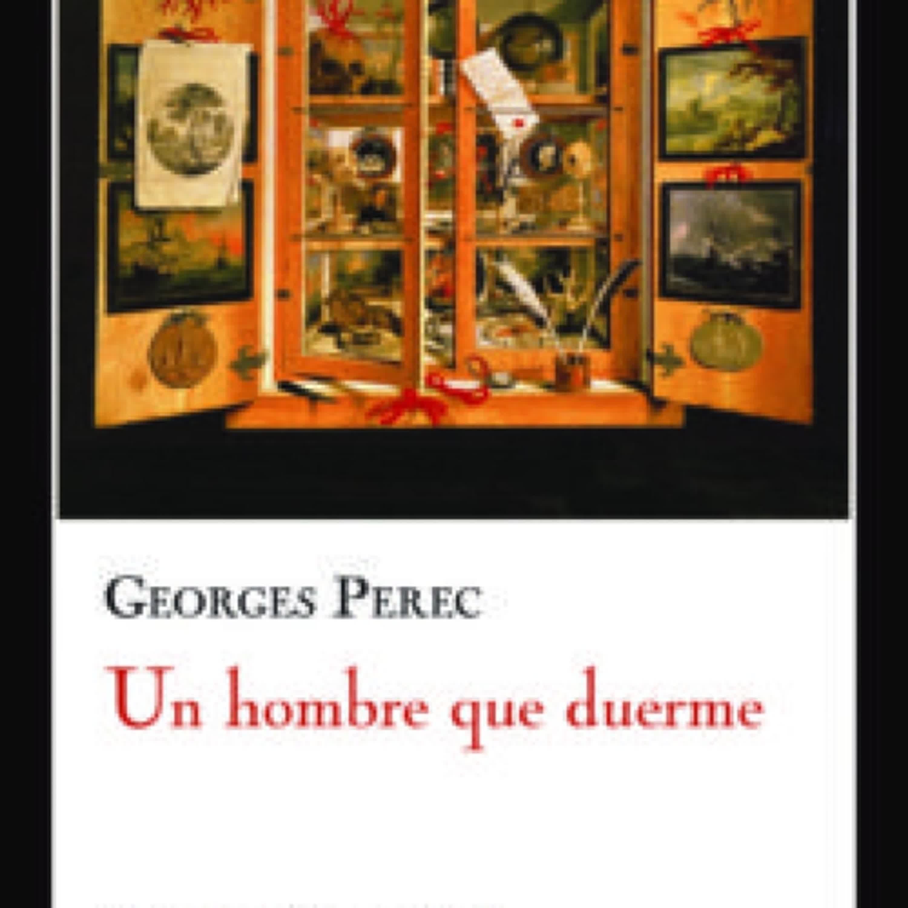 UN HOMBRE QUE DUERME GEORGES PEREC