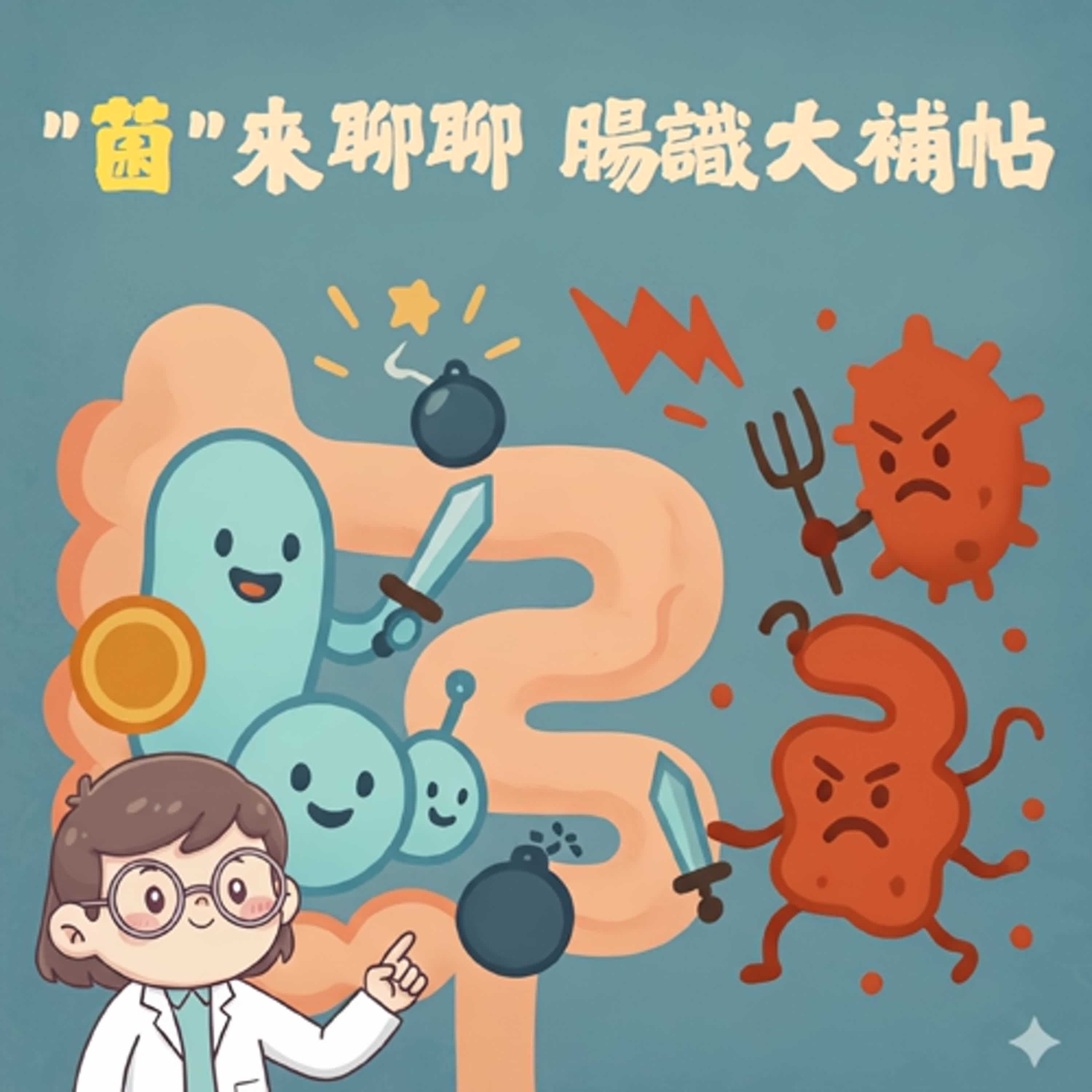 EP08  "菌"來聊聊『腸』識大補帖-彰化女中林于晴、許睿芳、劉妍汮 episode artwork