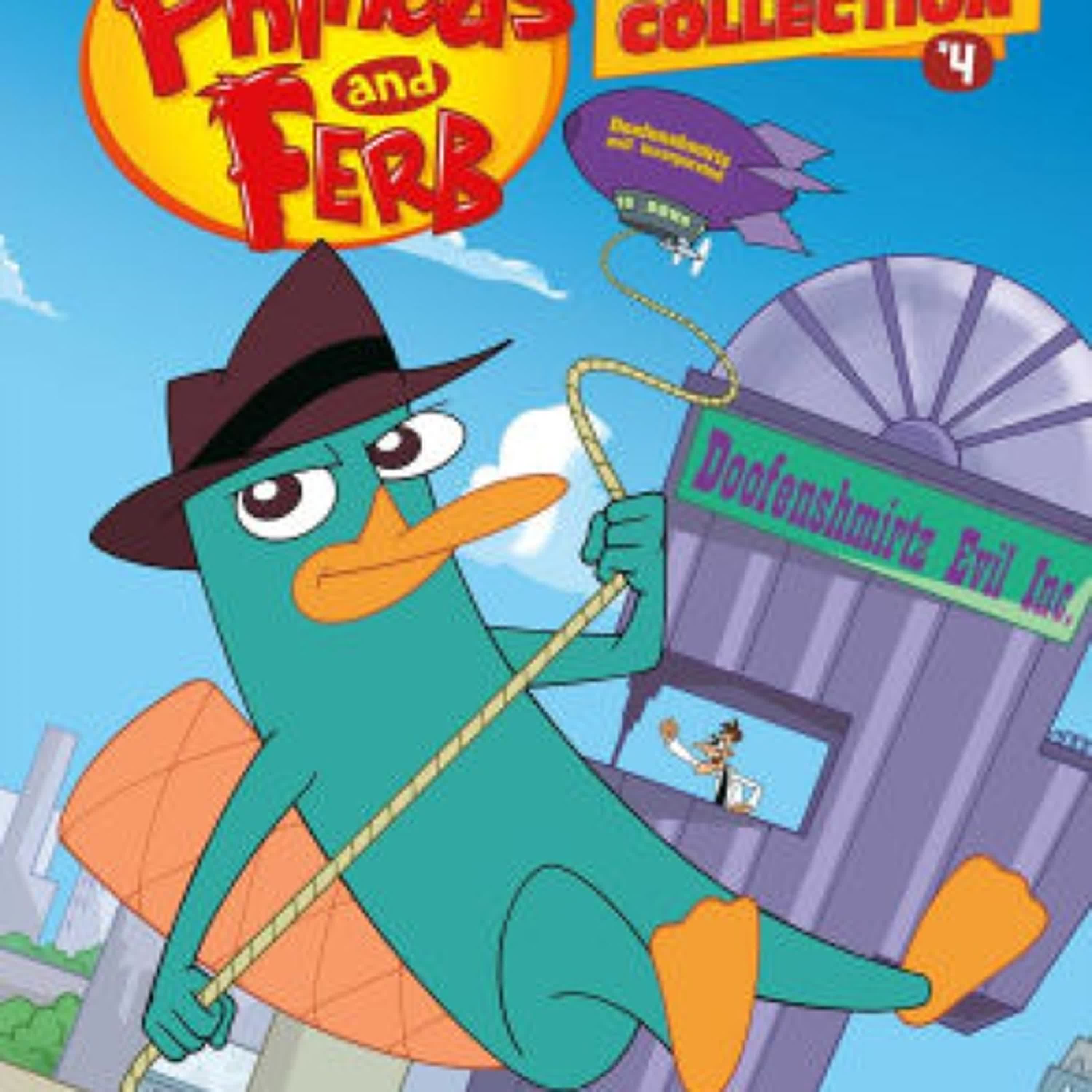 Phineas and Ferb Classic Comics Collection Vol. 4 by Scott Peterson, The Disney Comics Group, Bill Alger, Mike DeCarlo, John Green on Iphone New Format