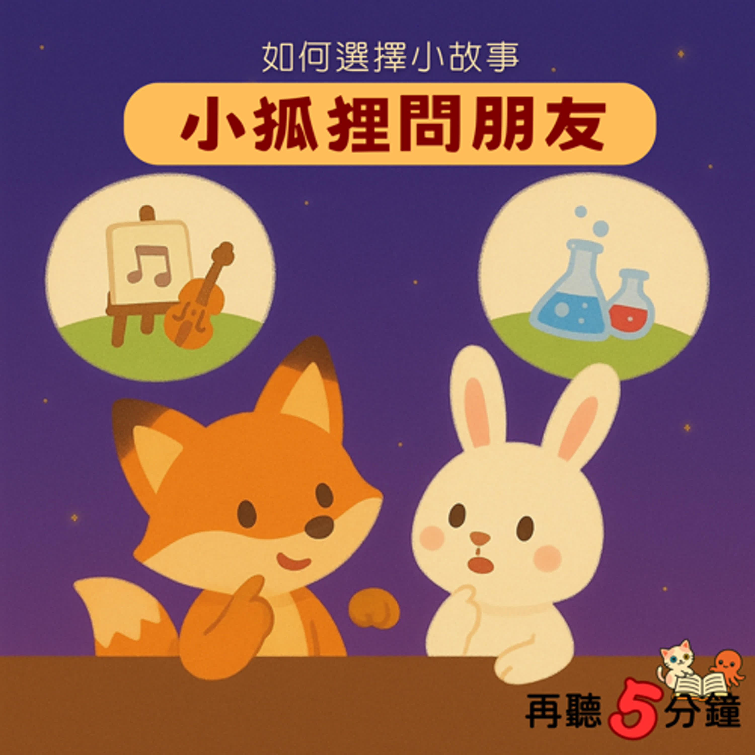 S1#3-5〈做選擇的小方法〉小狐狸問朋友 episode artwork
