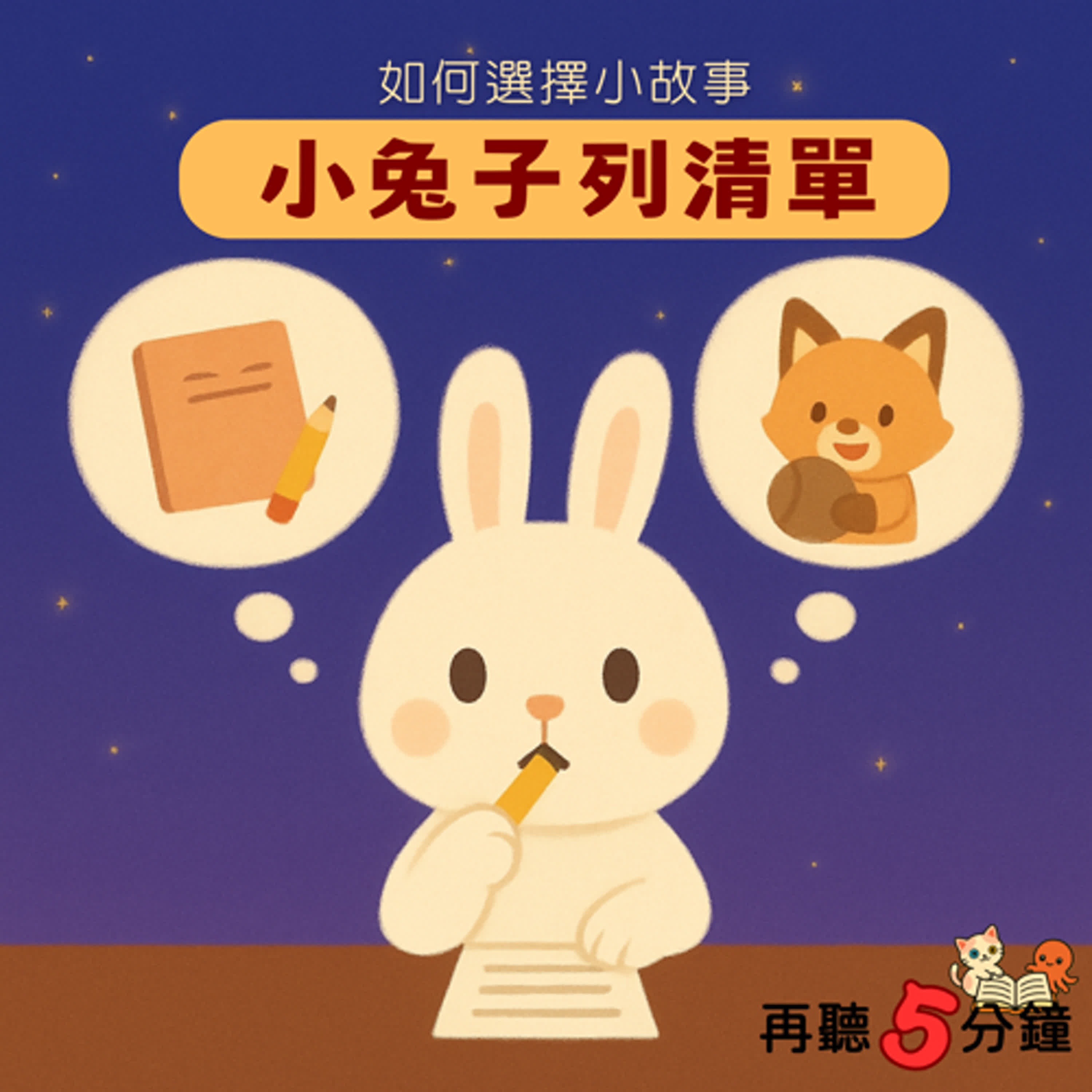 S1#3-1〈做選擇的小方法〉小兔子列清單 episode artwork