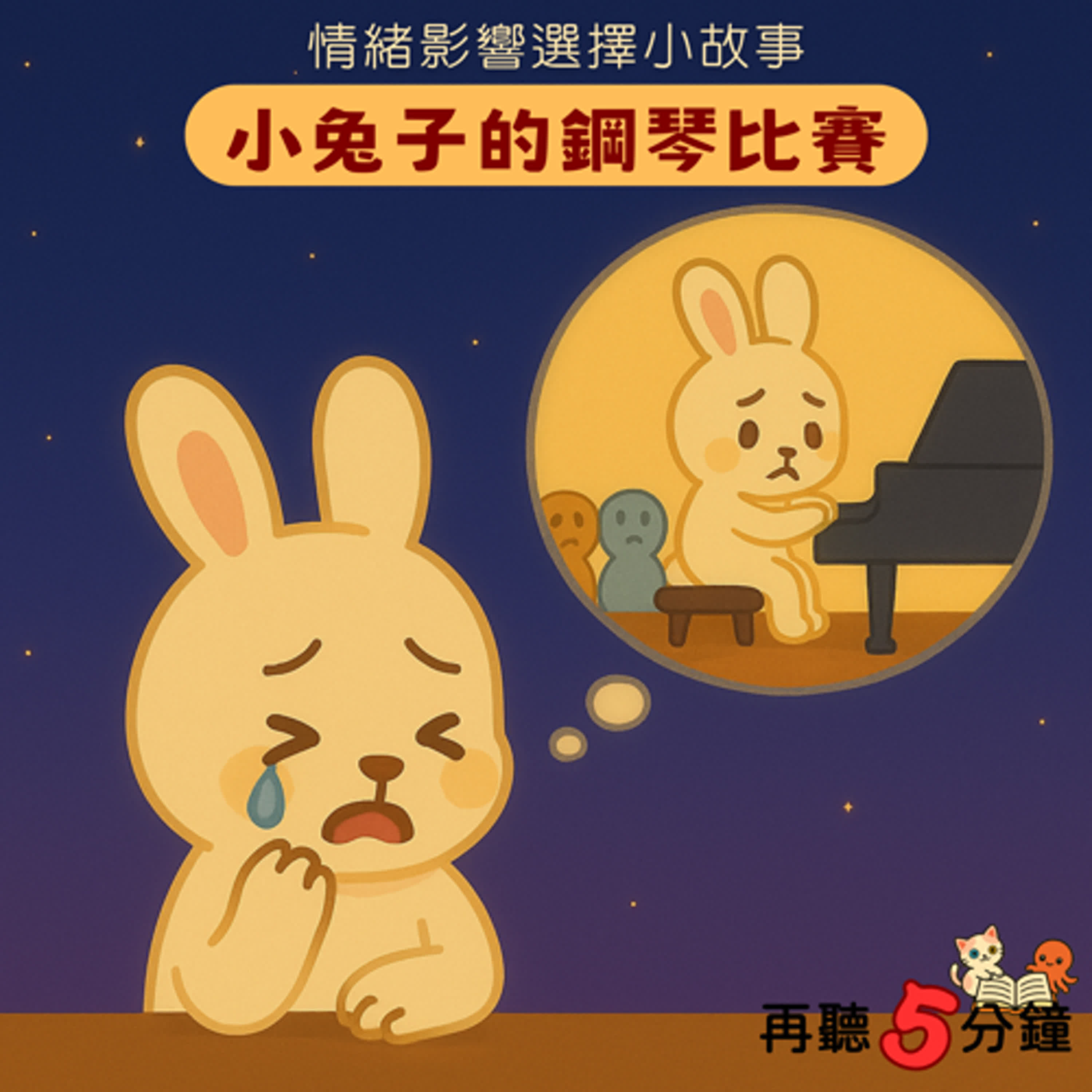 S1#6-3〈情緒影響選擇〉小兔子的鋼琴比賽 episode artwork