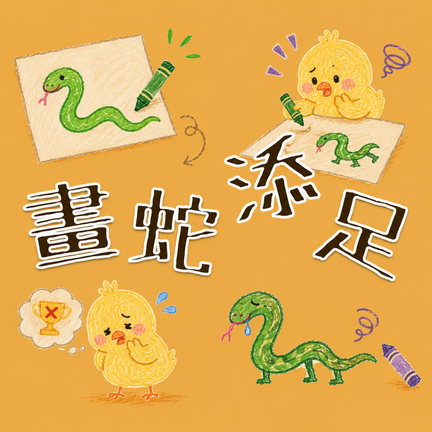 成語世界EP3:畫蛇添足 episode artwork