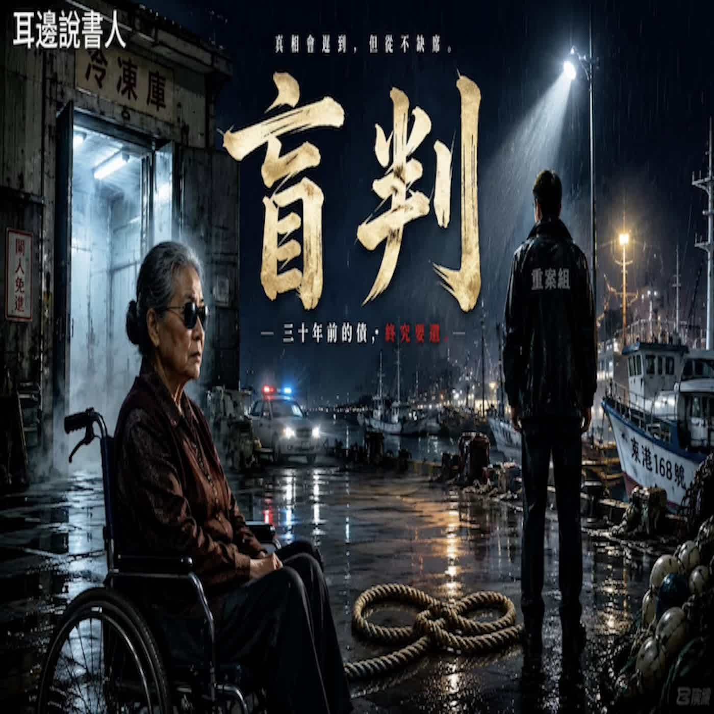 「耳邊說書人」《盲判》 episode artwork