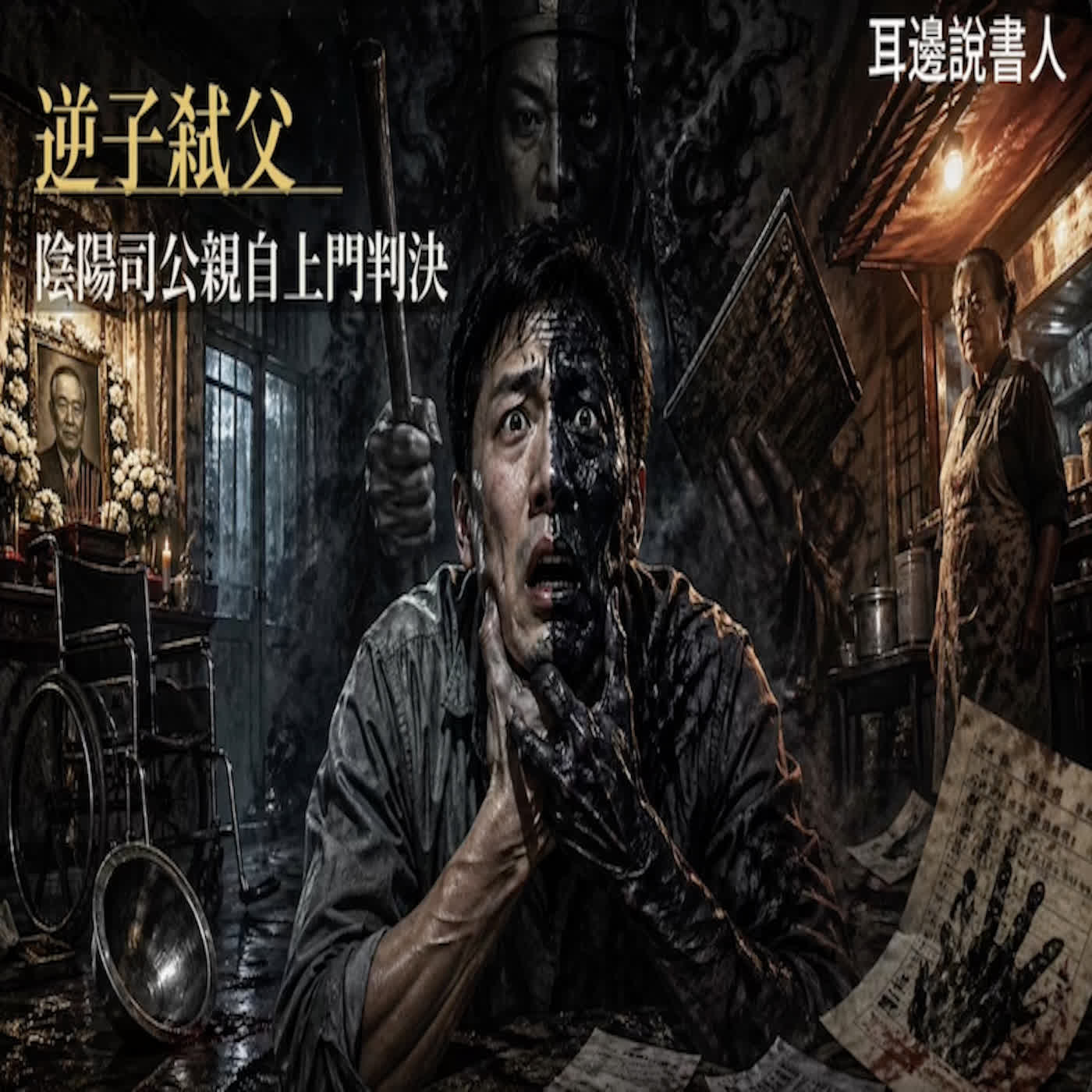 「耳邊說書人」逆子弒父，「陰陽司公」親自上門判決 episode artwork