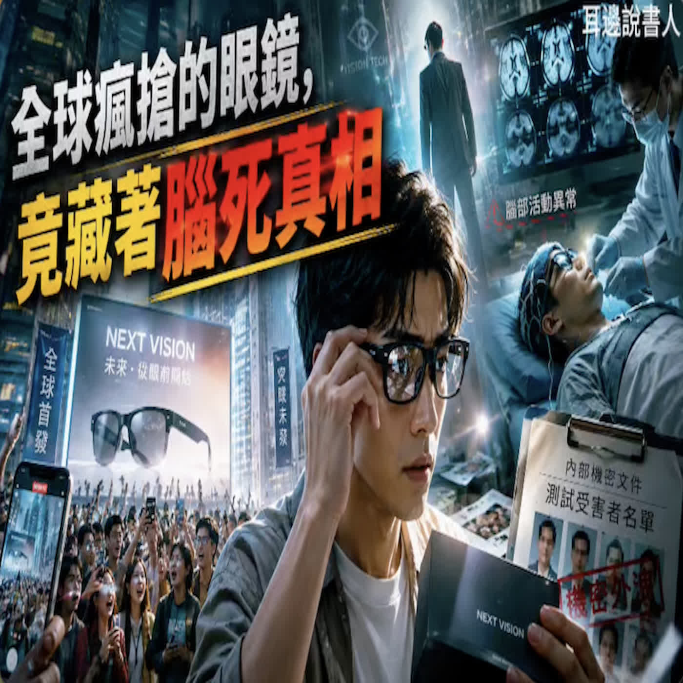 全球瘋搶的眼鏡，竟藏著腦死真相 episode artwork