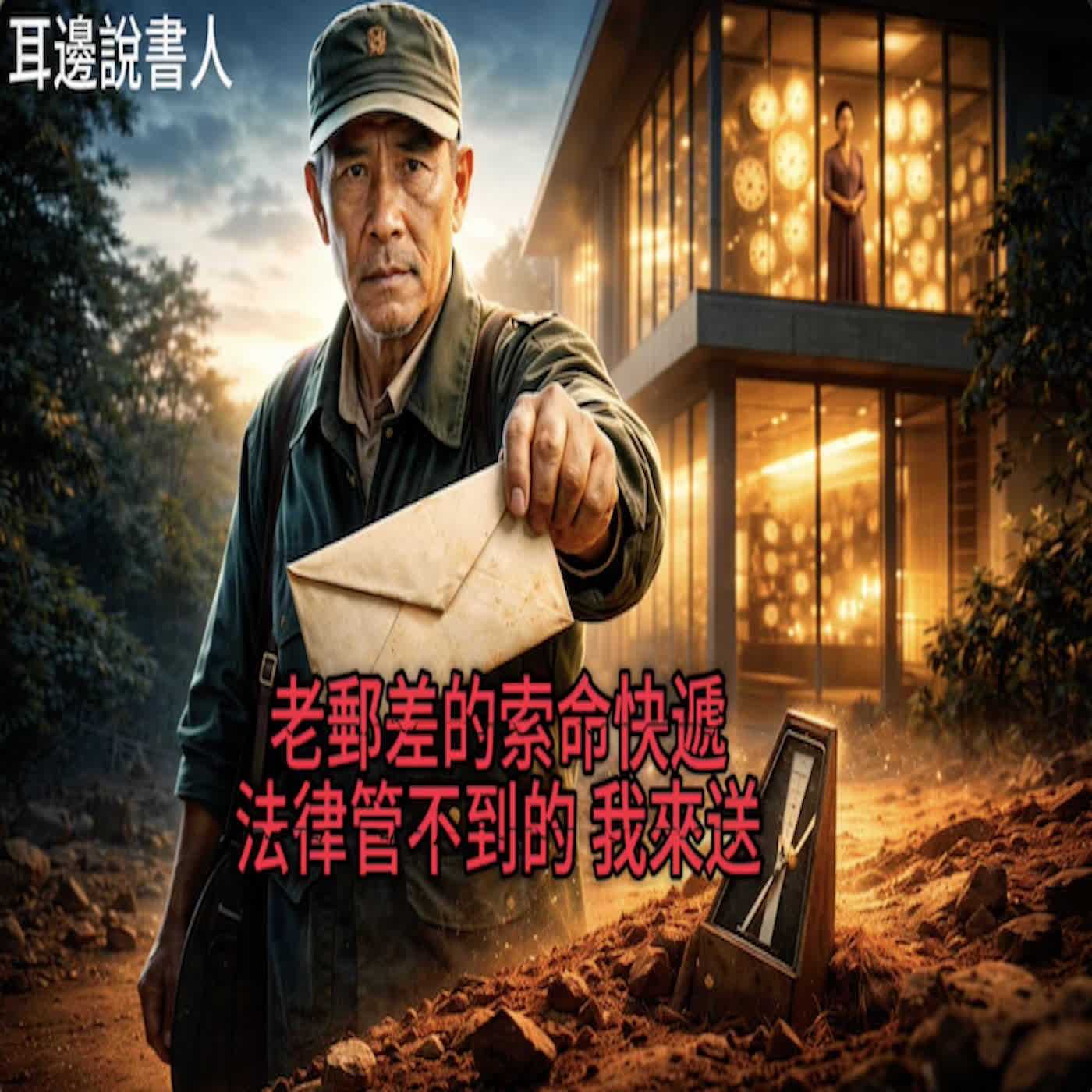 「耳邊說書人」《老郵差的索命快遞：法律管不到的，我來送》