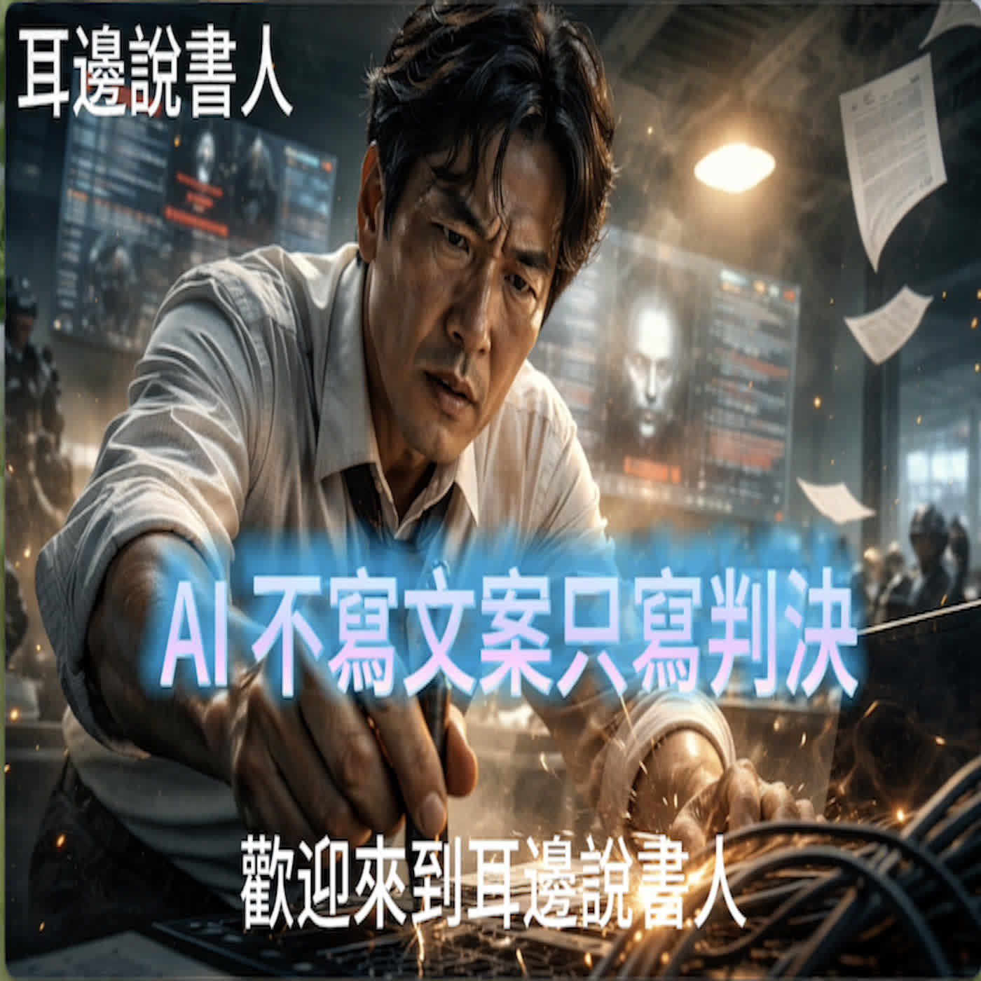 「耳邊說書人」《AI 不寫文案，只寫判決》