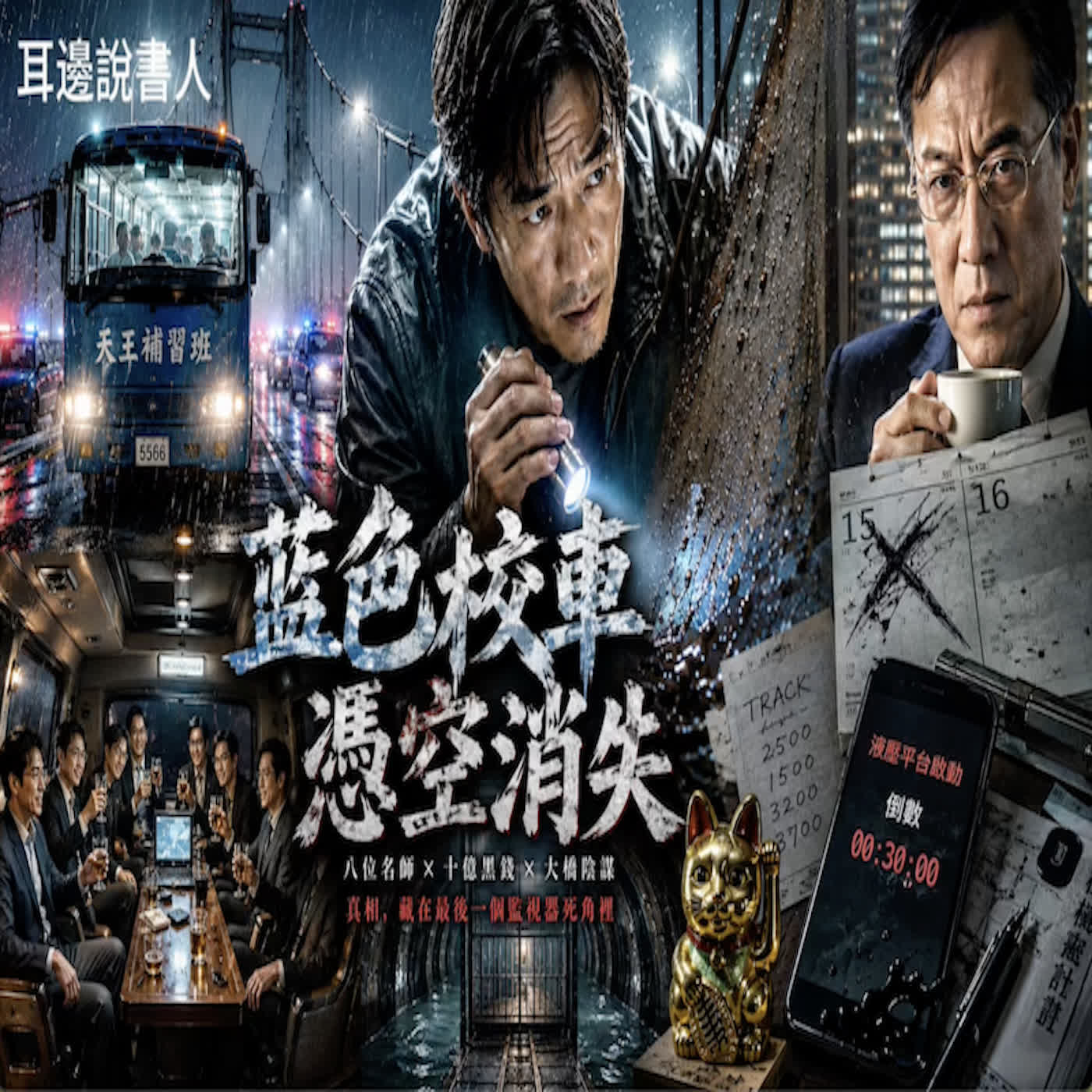 「耳邊說書人」《藍色校車憑空消失》 episode artwork