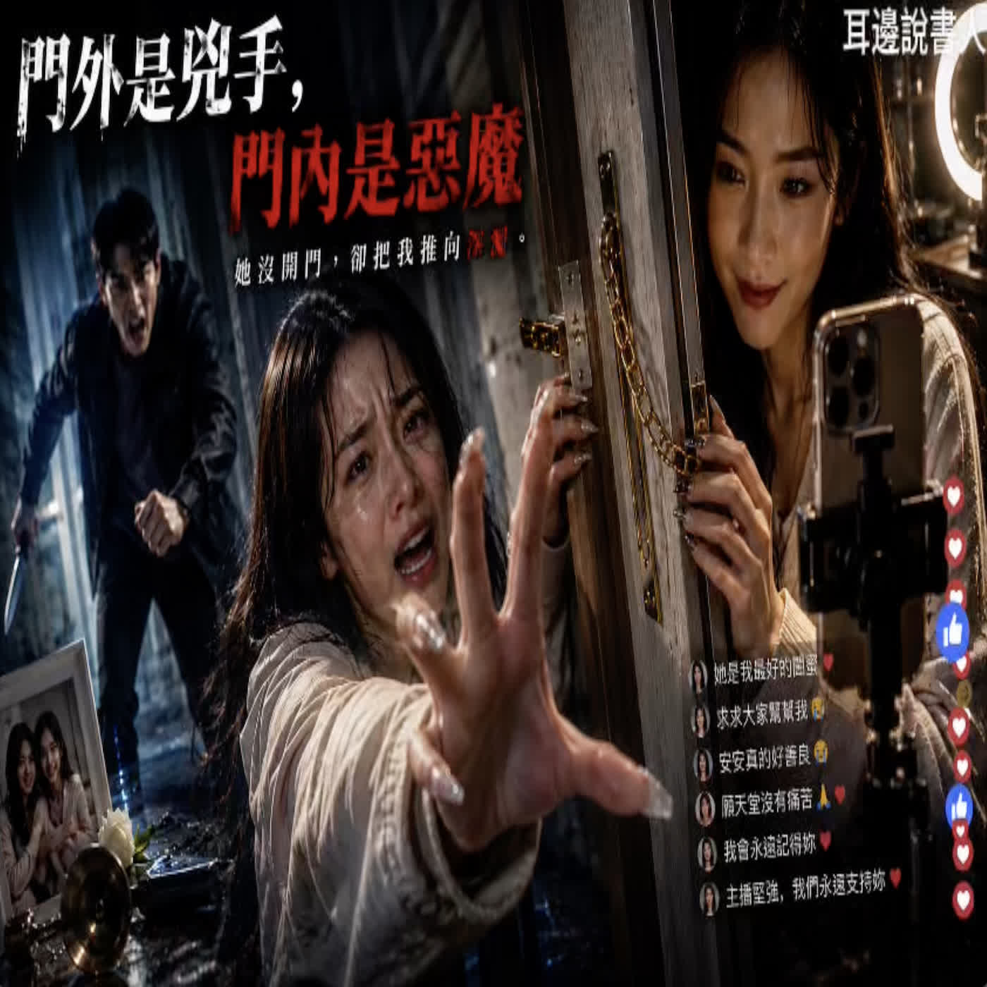 「耳邊說書人」門外是兇手，門內是惡魔 episode artwork