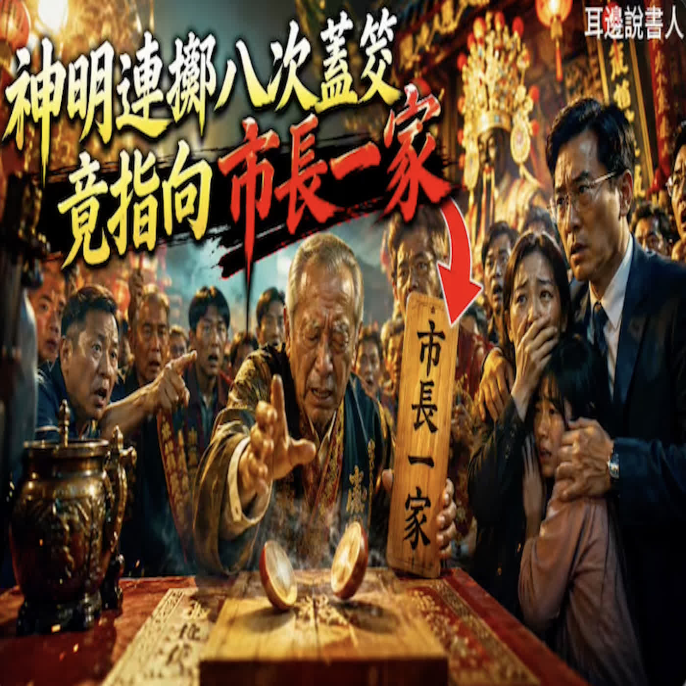神明連擲八次蓋筊，竟指向市長一家 episode artwork