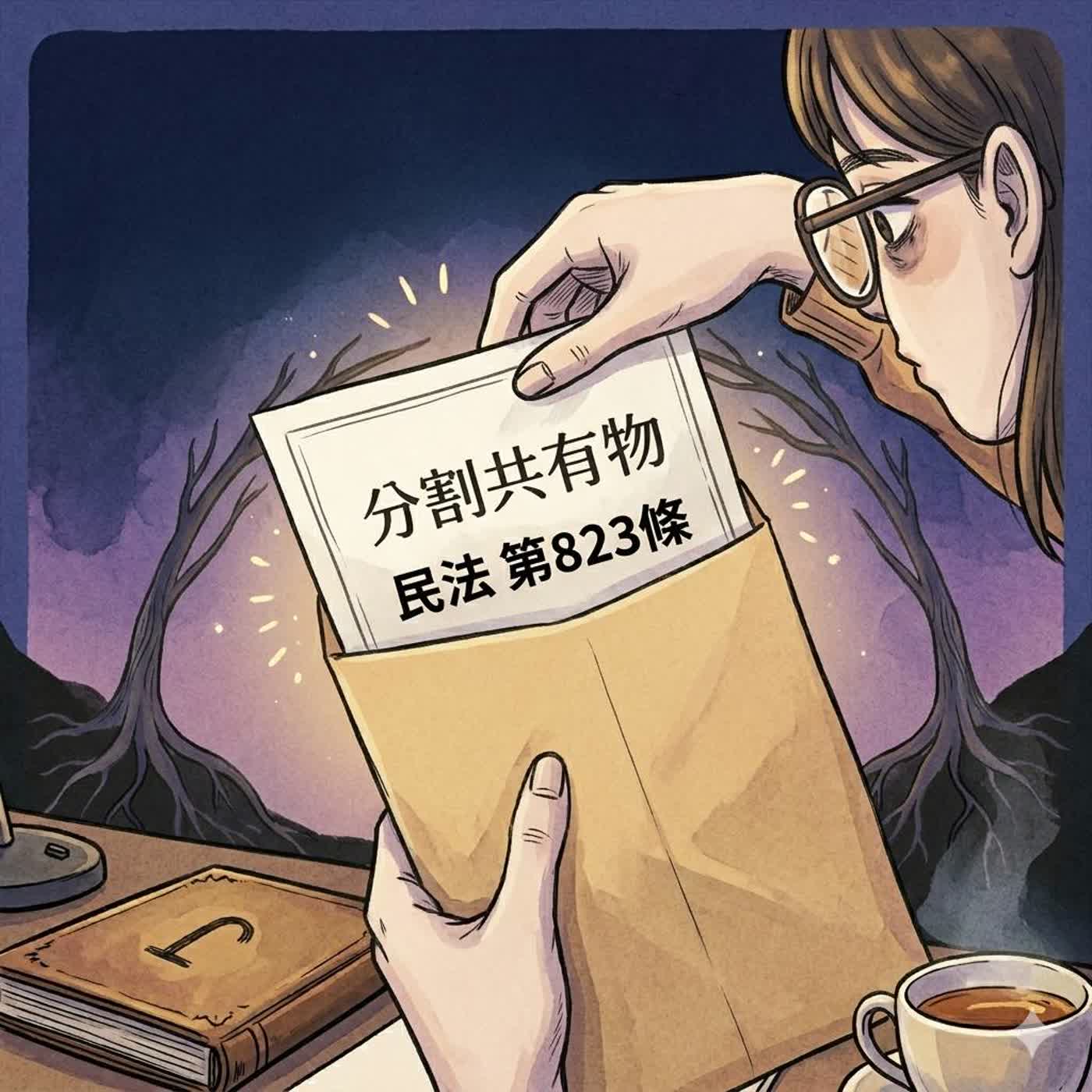EP10:繼承祖產竟變法院掛號信?小粉絲Judy的3坪保衛戰:拆解民法823條分割共有物陷阱,小心建商盯上你的回憶,讓思念被無情賤賣!