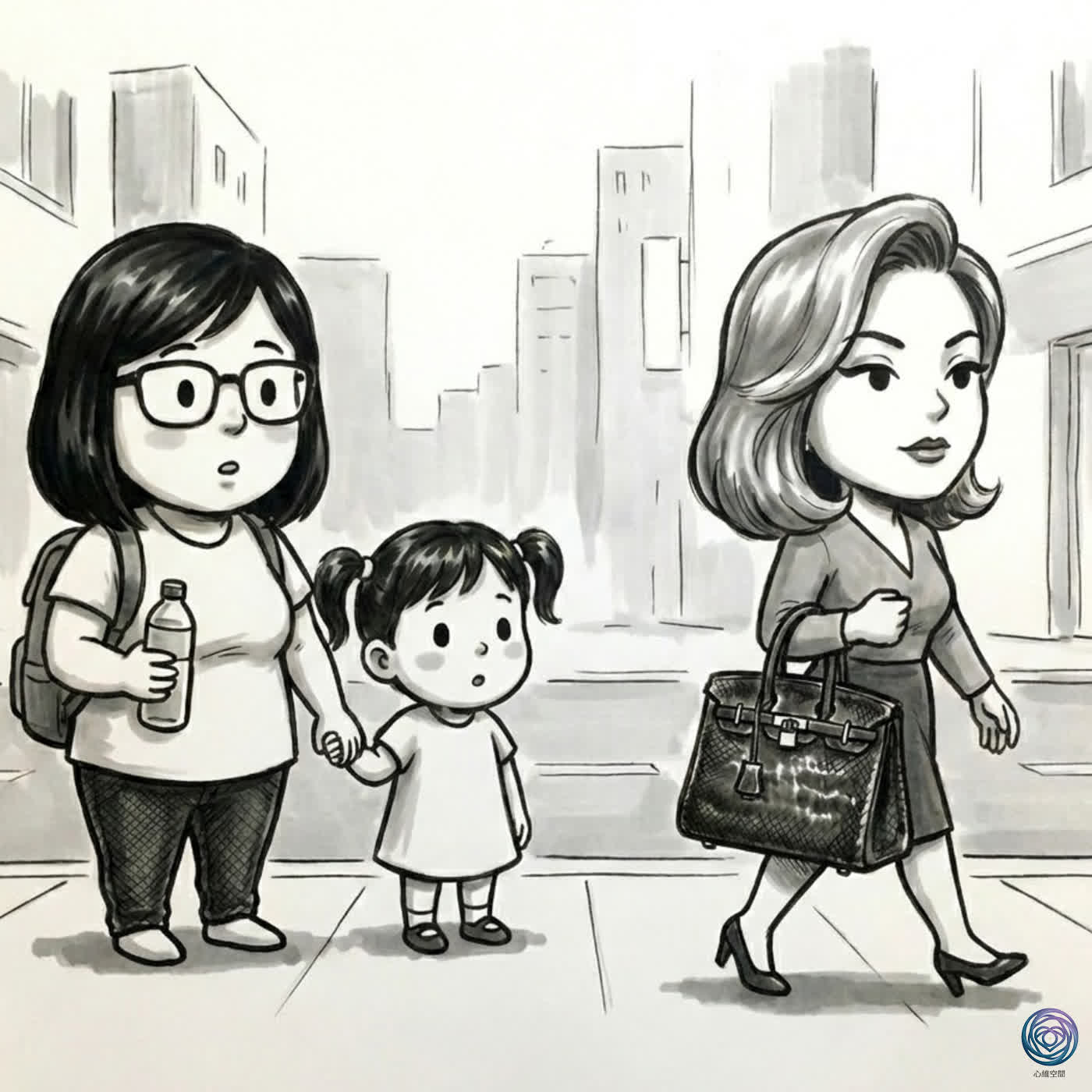 誰能想到，只是換了一間美術館逛，我竟然瞬間秒懂了為什麼紐約上東區的媽媽們，會需要一個死貴死貴的柏金包來防身？」