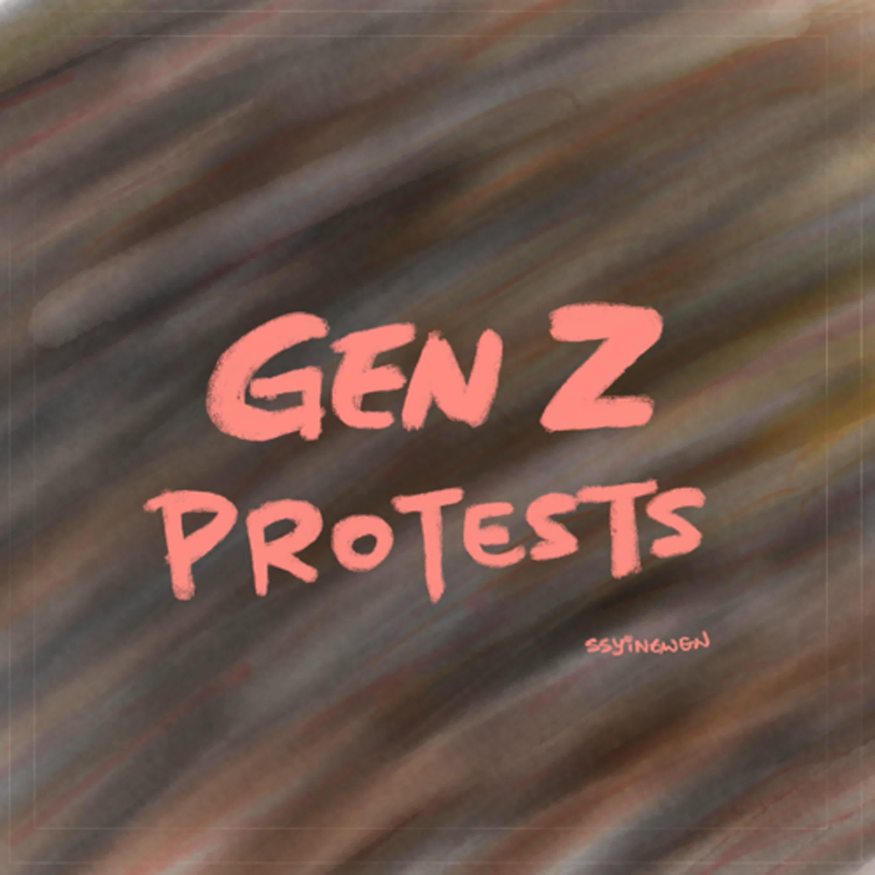 N05 Gen Z protests 🏴‍☠️ 走上街頭的 Z 世代