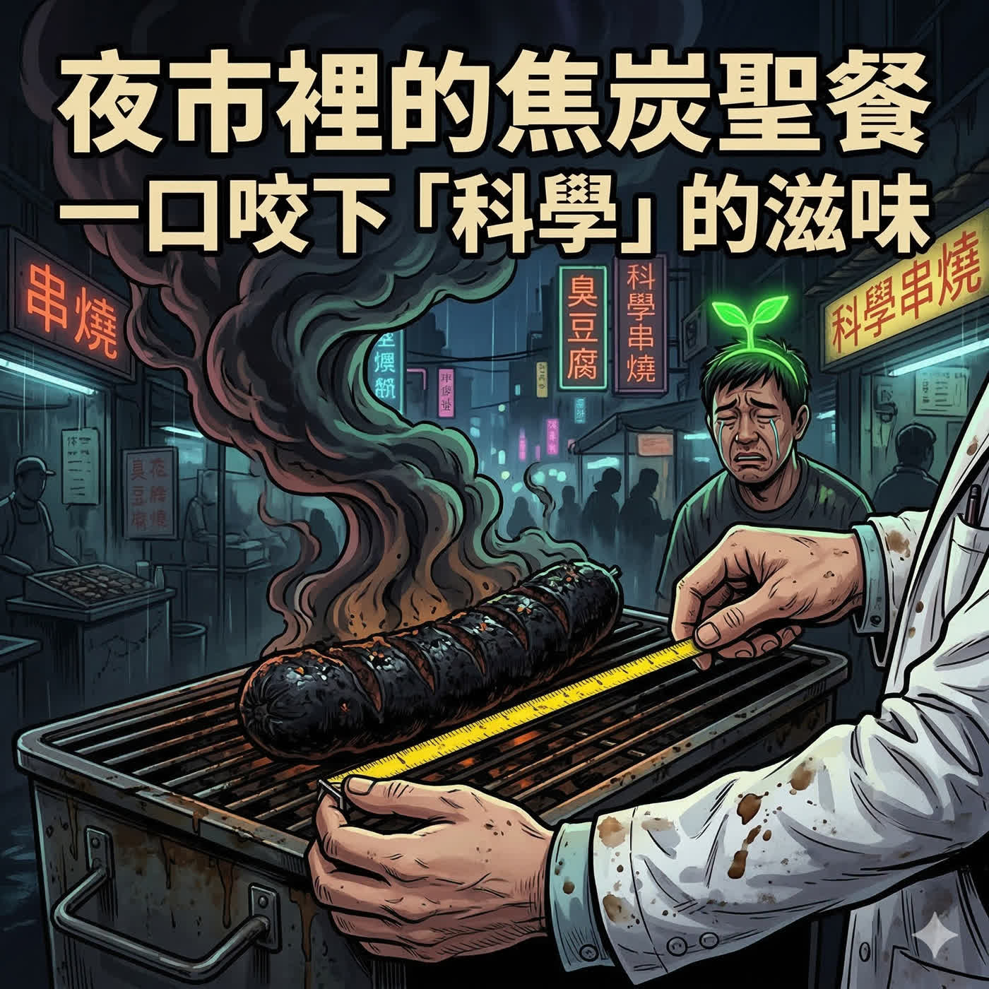 第一篇 夜市裡的焦炭聖餐：一口咬下「科學」的滋味