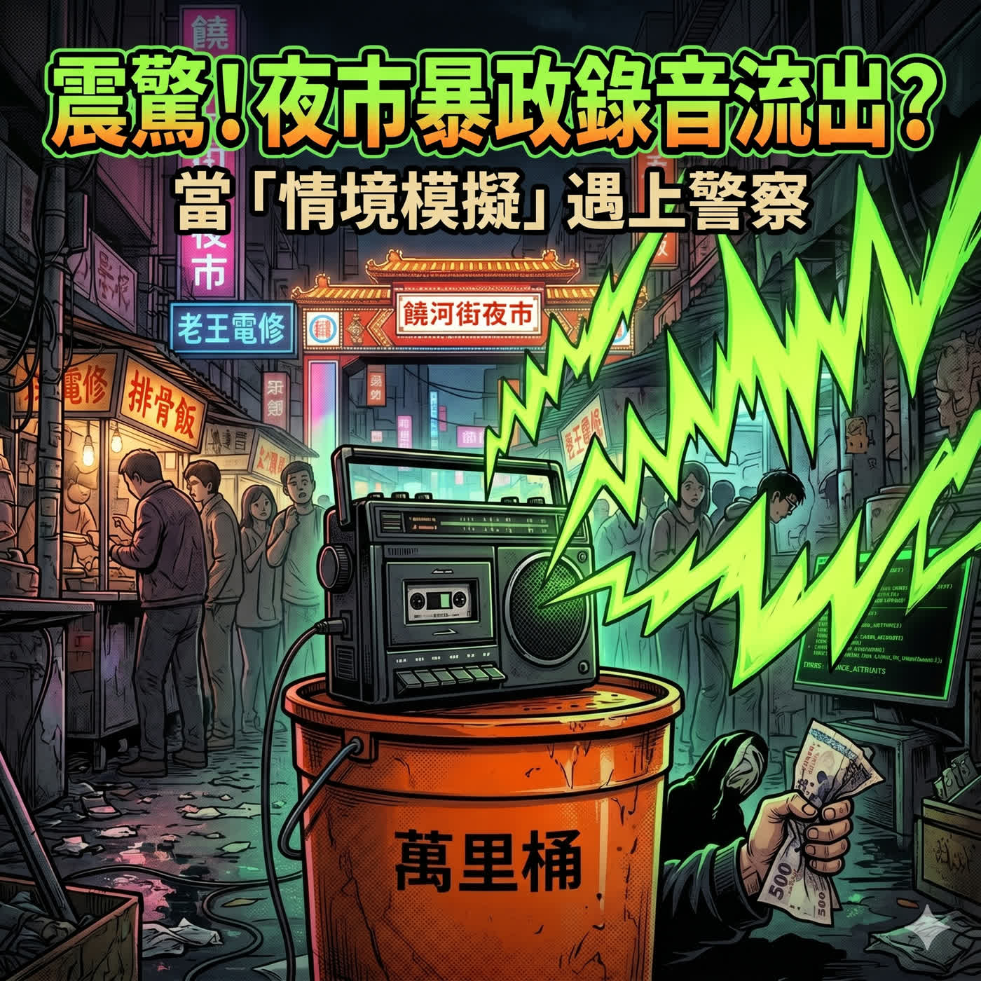 草城夜市寓言之阿福外傳 第五篇：變造的示範帶與錄音機裡的暴政 episode artwork