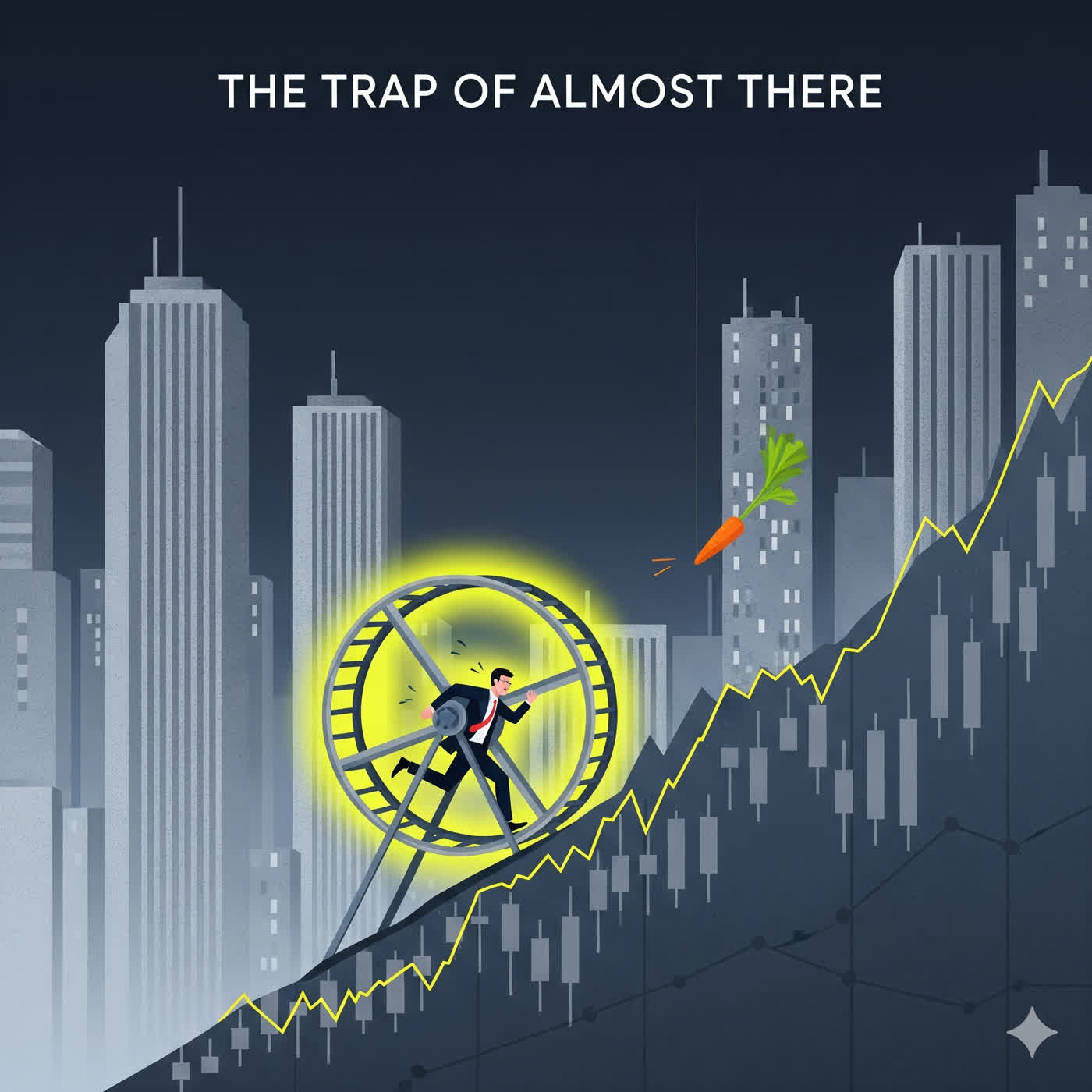 社畜的瘋狂停滯：為什麼我們在跑步機上越跑越窮？