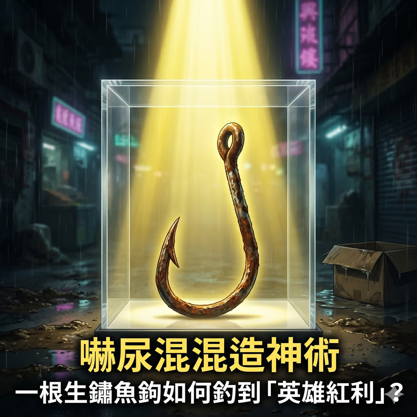 草城夜市寓言之胖虎前傳 第一篇：英雄的誕生與那個生鏽的魚鉤 episode artwork