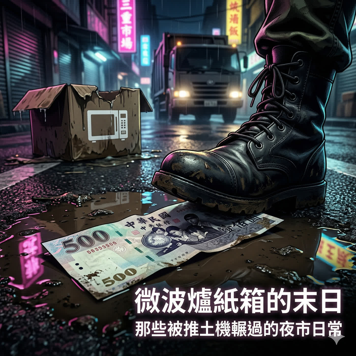 第九篇 微波爐紙箱的末日：那些被推土機輾過的夜市日常 episode artwork