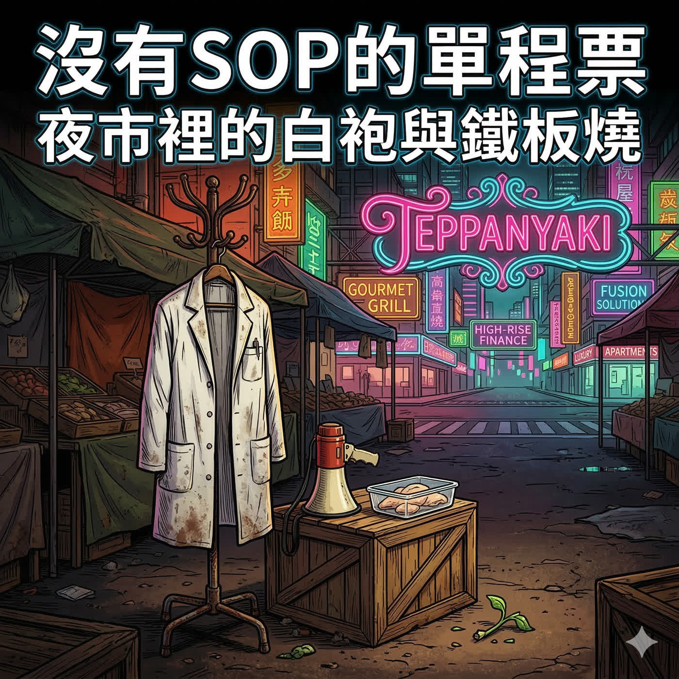 第四篇 沒有SOP的單程票：夜市裡的白袍與鐵板燒 episode artwork