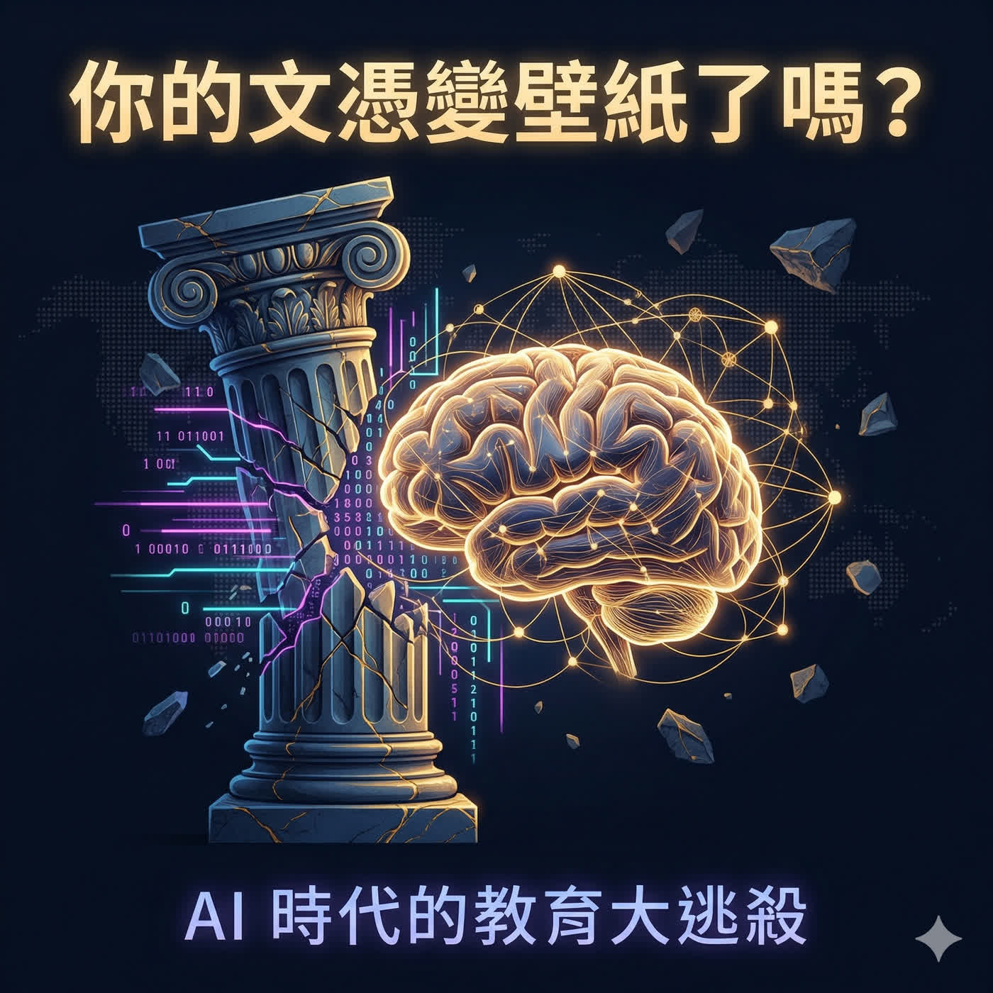 你的文憑變壁紙了嗎？AI 時代的教育大逃殺 episode artwork