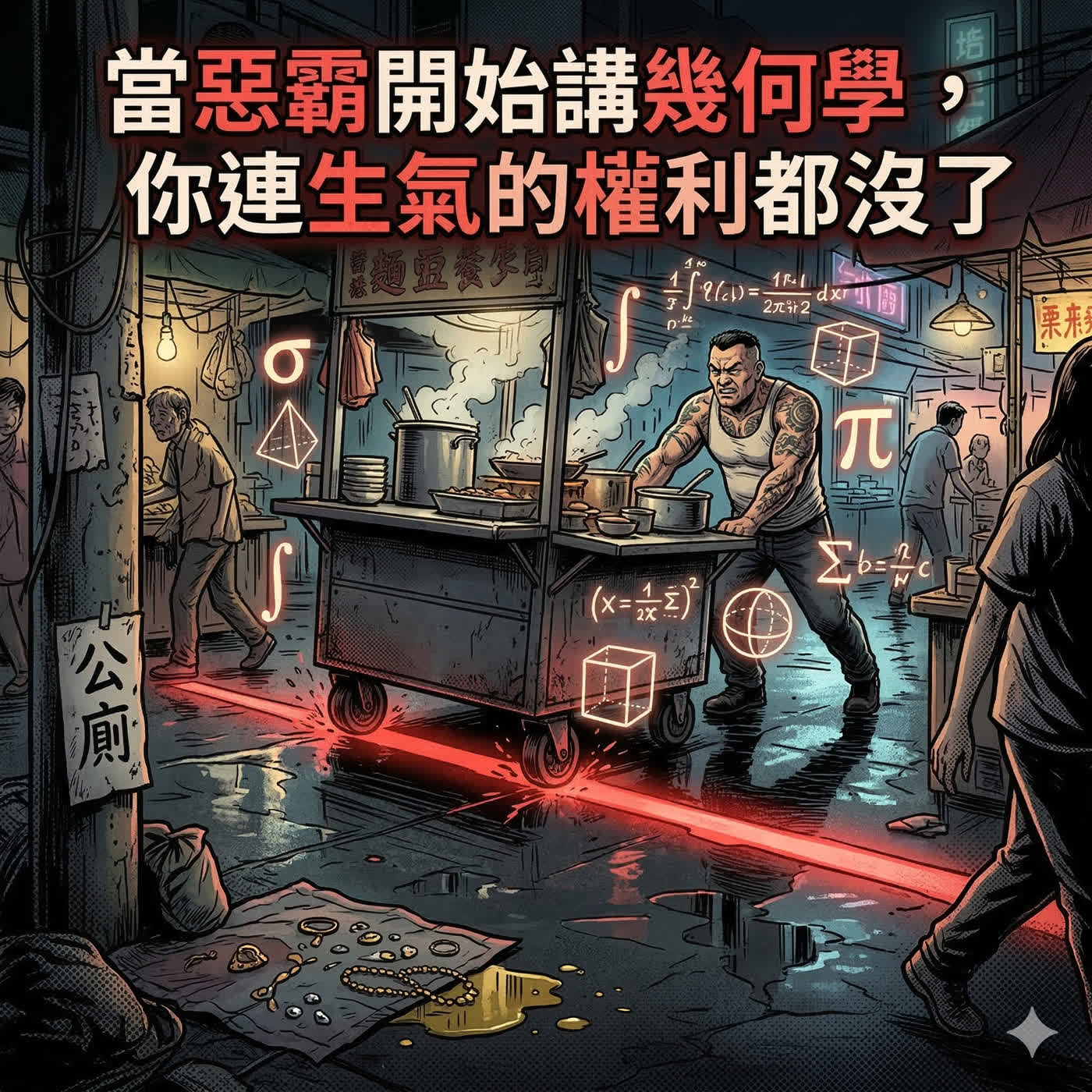 第二篇 當惡霸開始講幾何學，你連生氣的權利都沒了 episode artwork